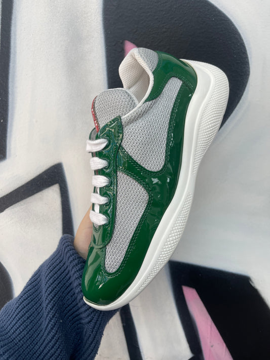 Prada Cup Green Sneakers