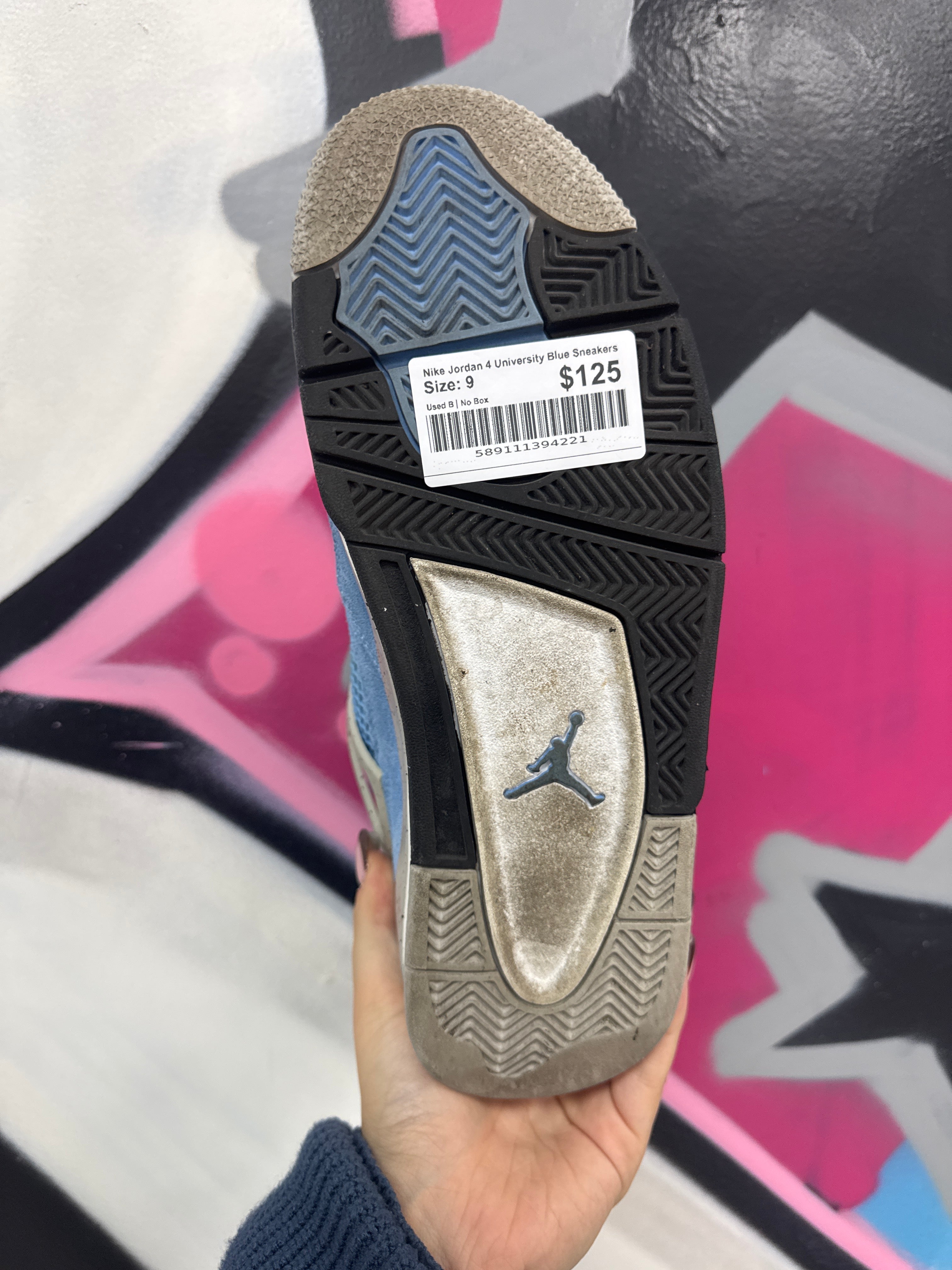 Nike Jordan 4 University Blue Sneakers