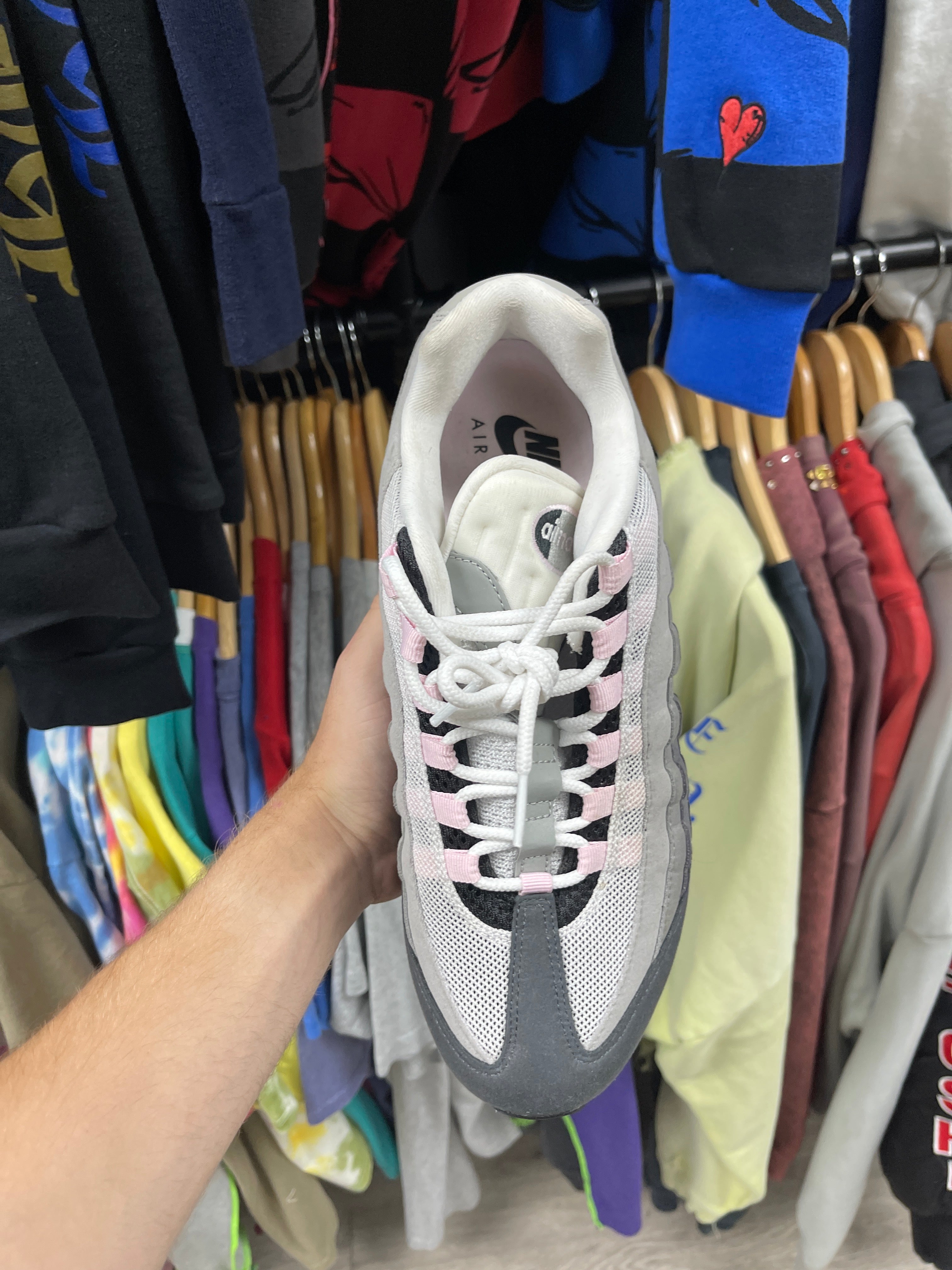 Nike AM95 Soft Pink Shorts
