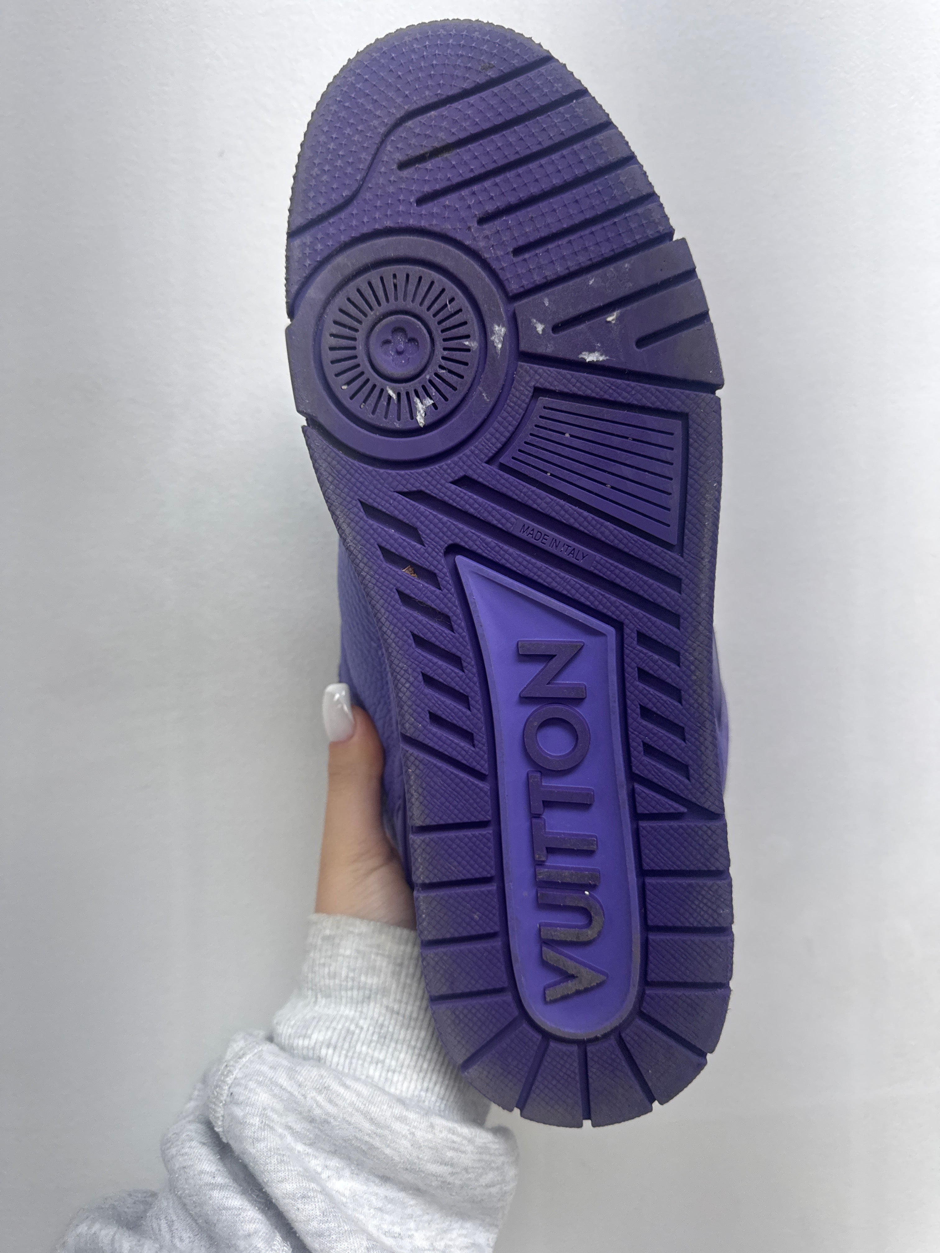Louis Vuitton Purple Skate Sneakers