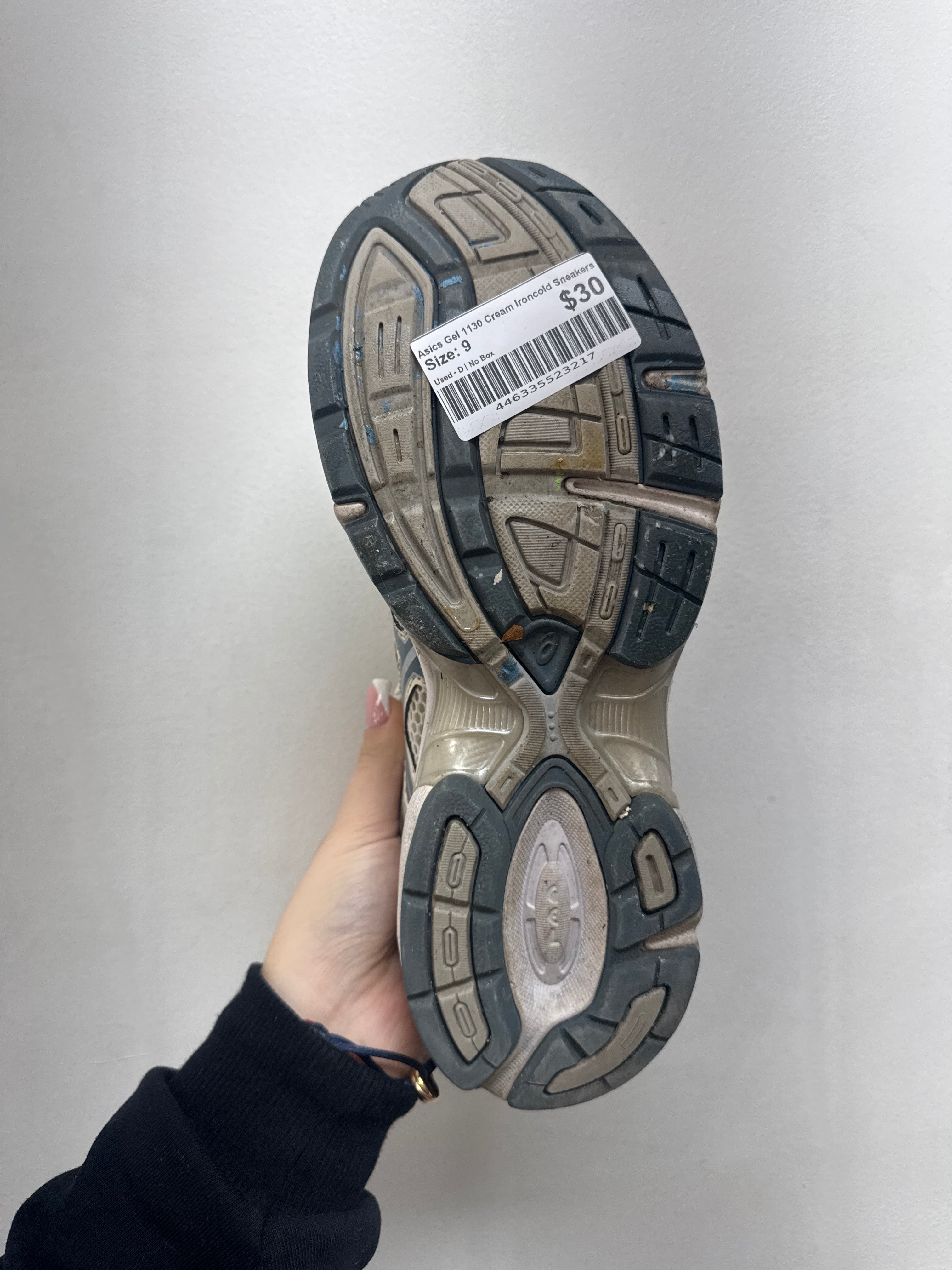 Asics Gel 1130 Cream Ironcold Sneakers