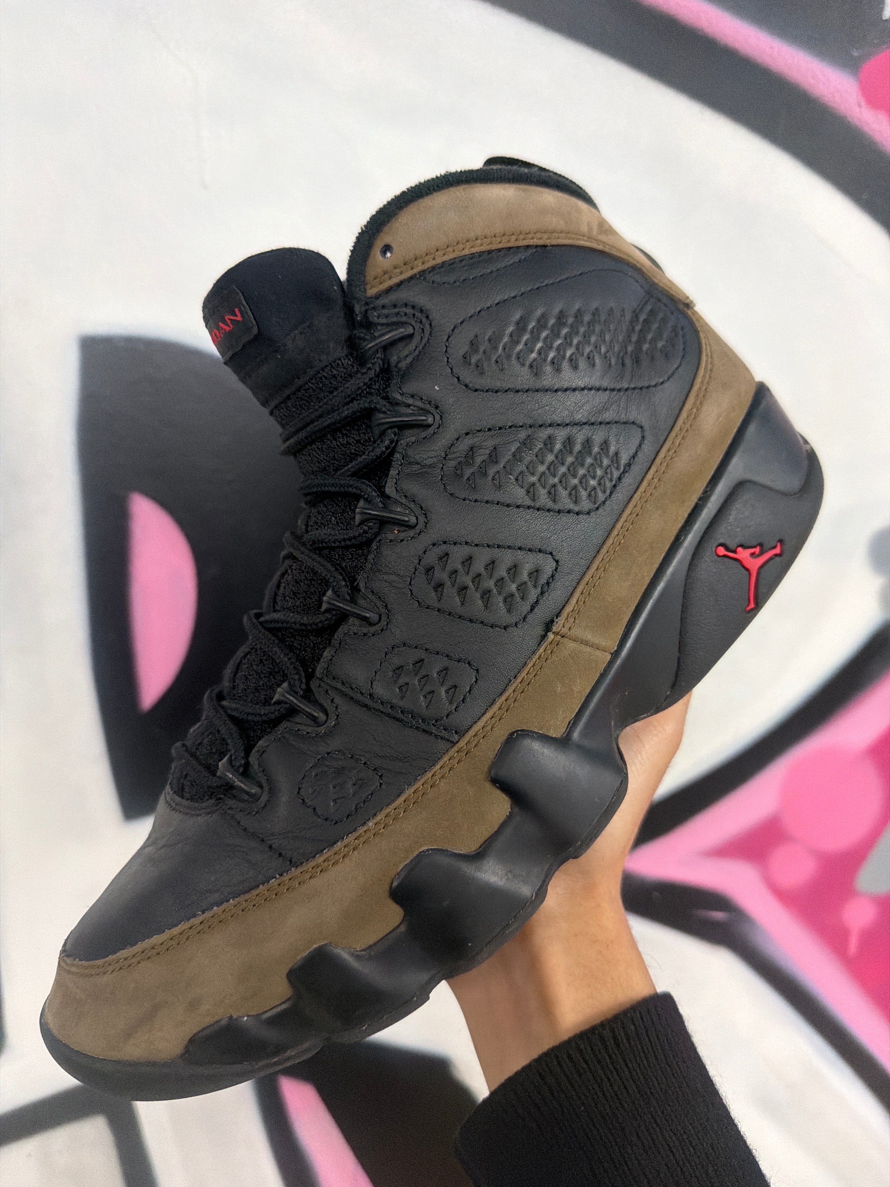 Jordan 9 Olive Sneakers