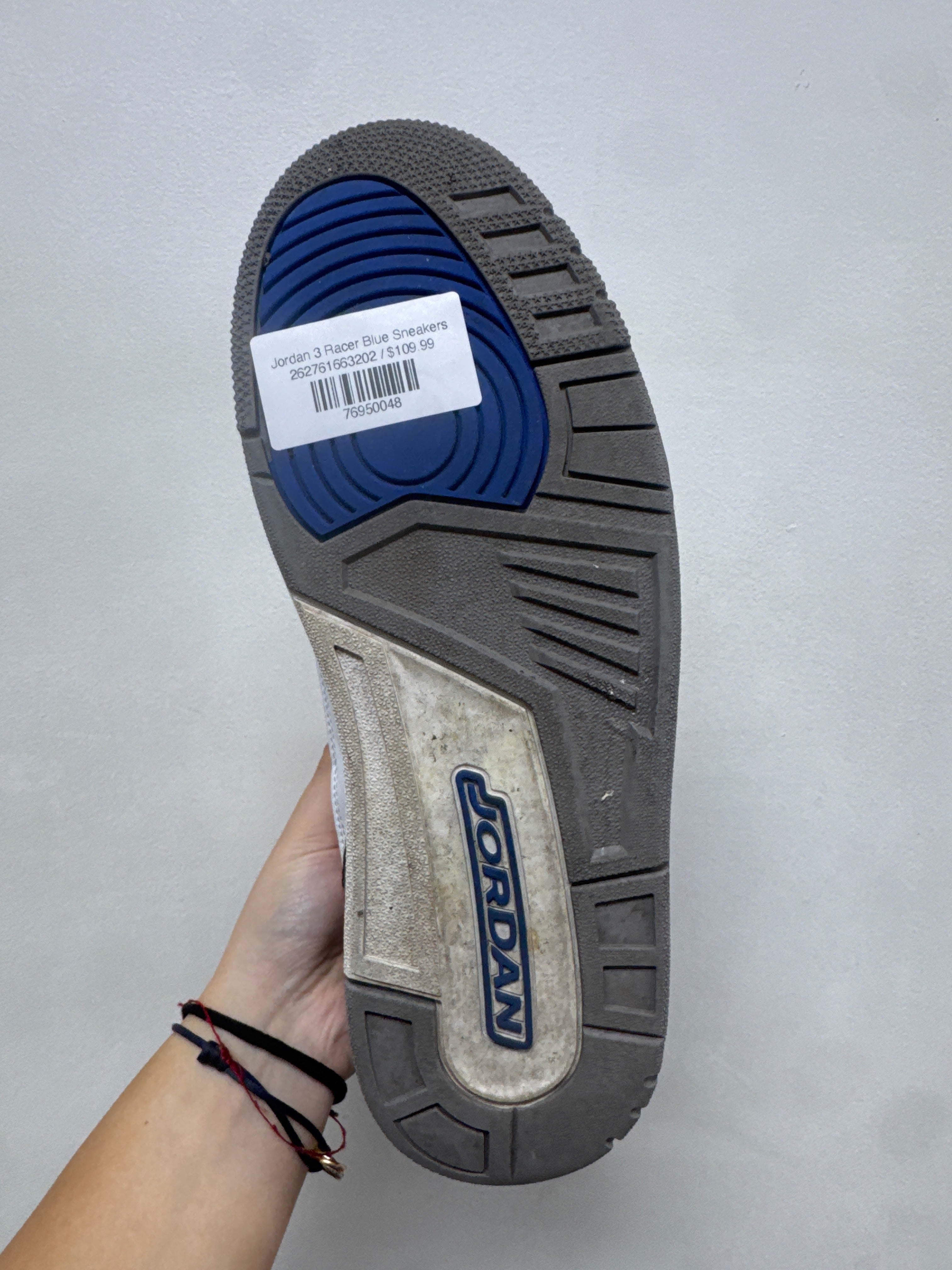 Jordan 3 Racer Blue Sneakers