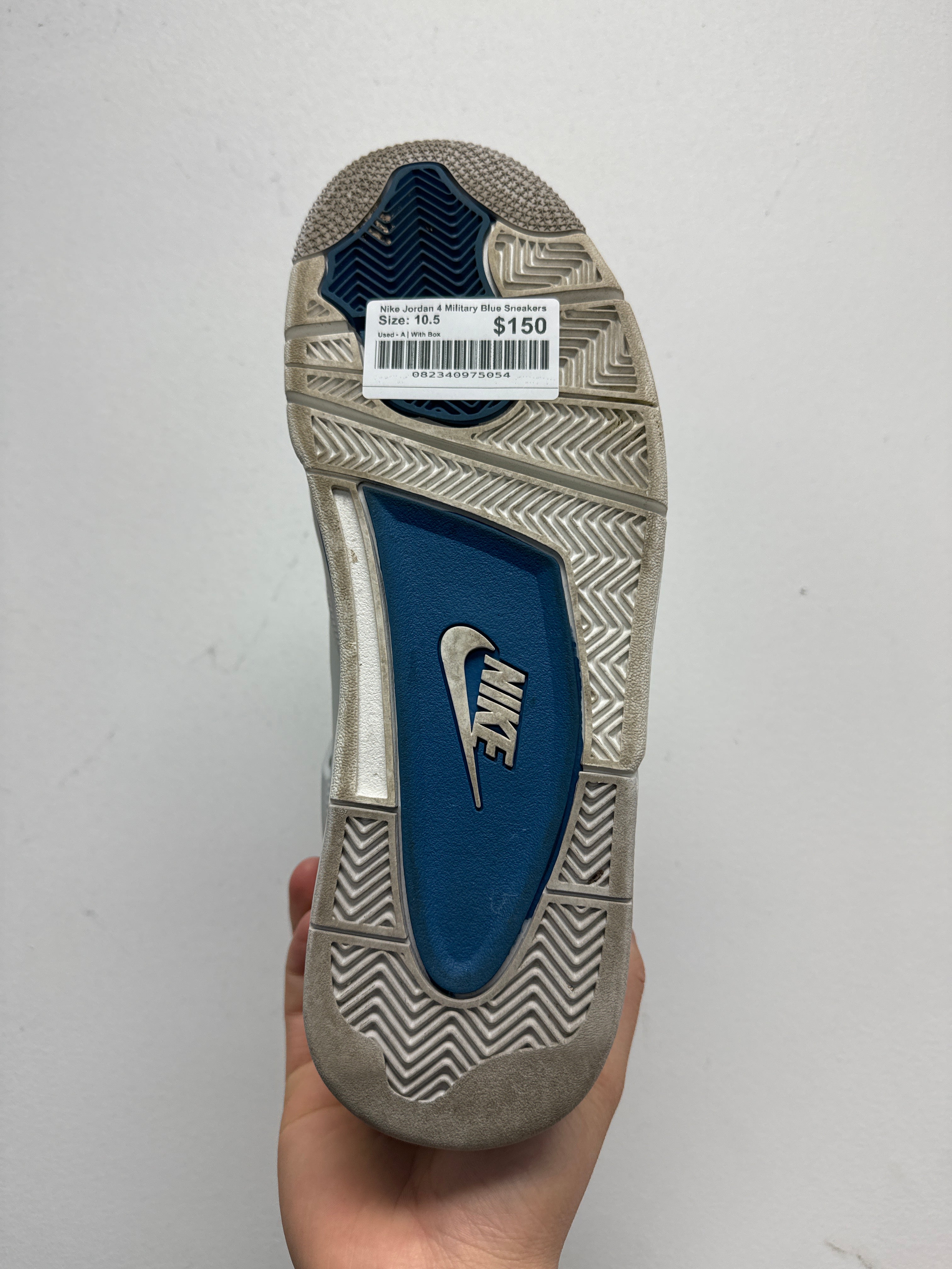 Nike Jordan 4 Military Blue Sneakers