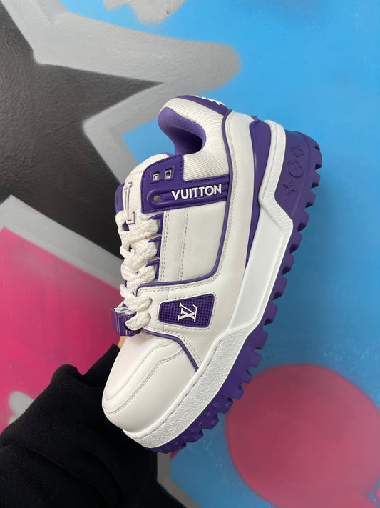 Louis Vuitton Maxi Trainer White Purple (W) Sneakers