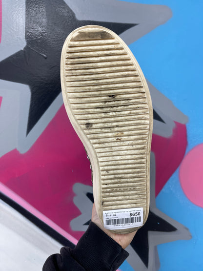 Rick Owens DRKSHDWS High Top Sage Milk Sneaker