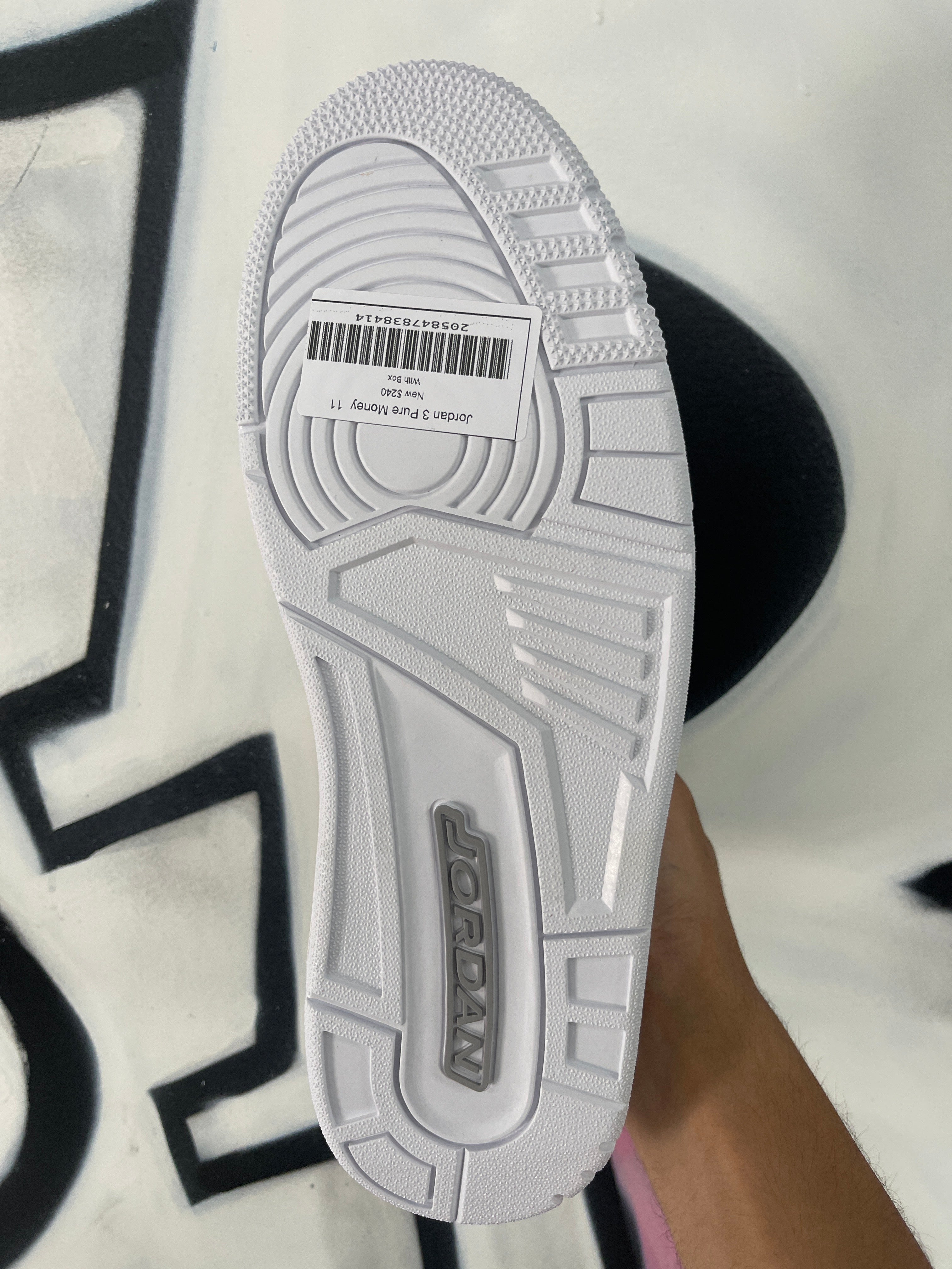 Jordan 3 Pure Money  New With Box
