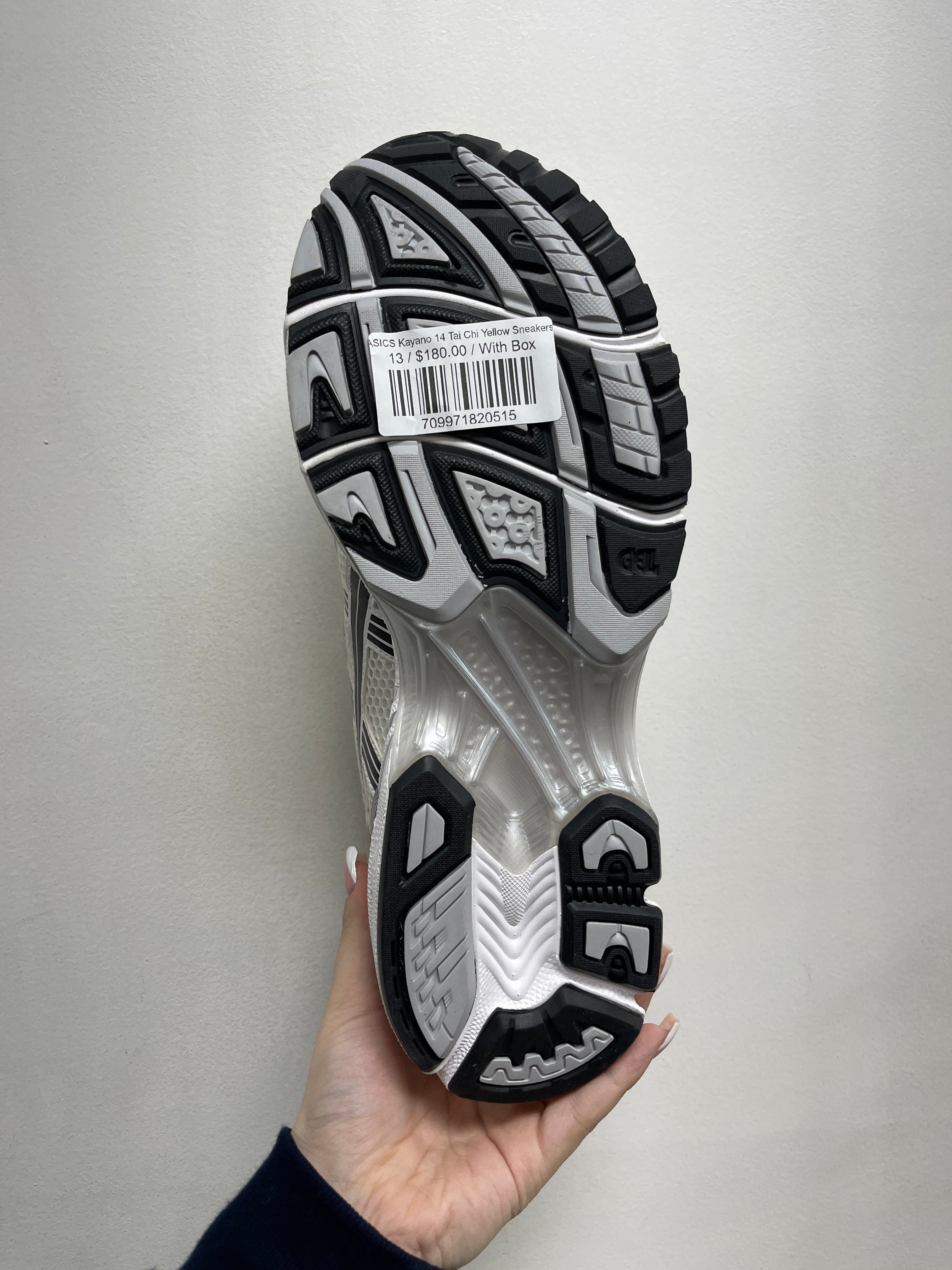 ASICS Kayano 14 Tai Chi Yellow Sneakers