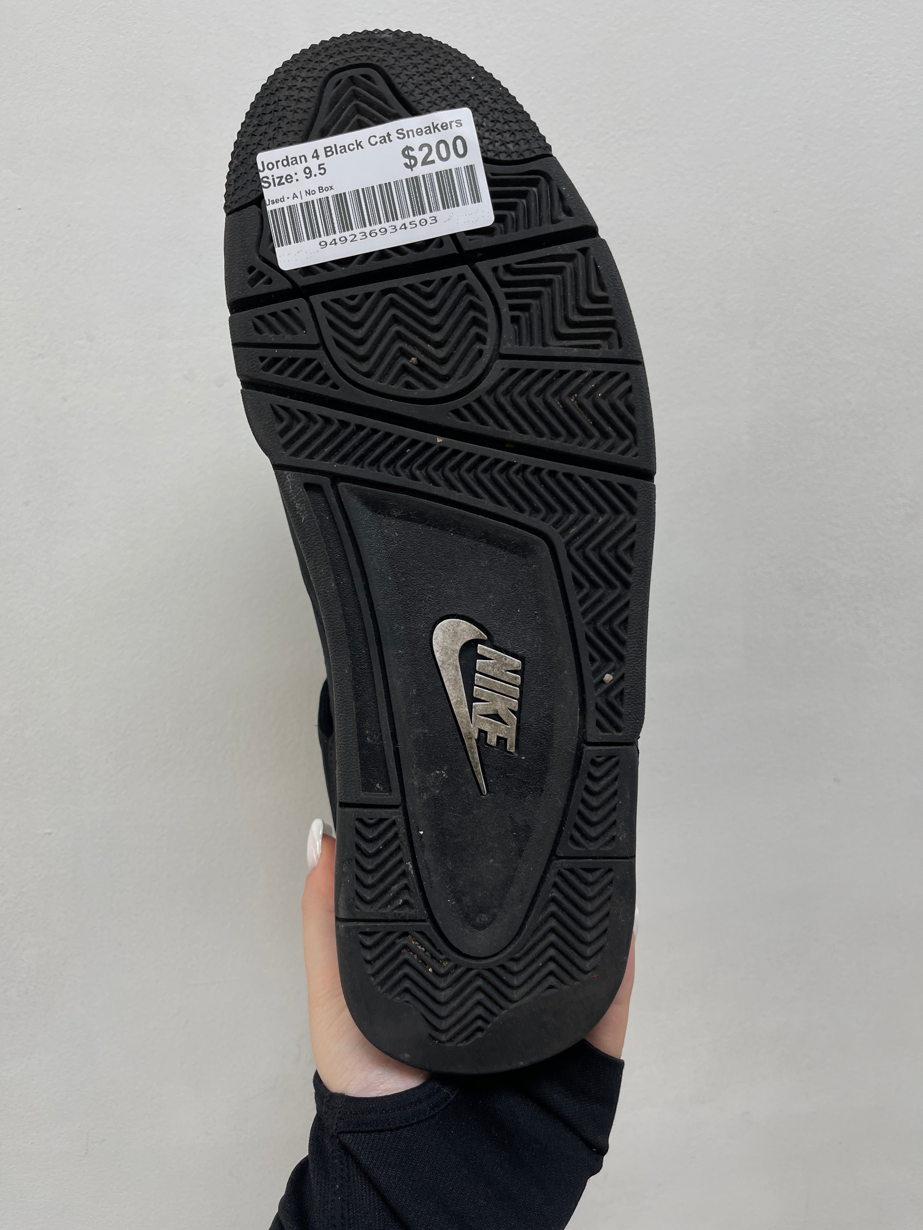 Jordan 4 Black Cat Sneakers