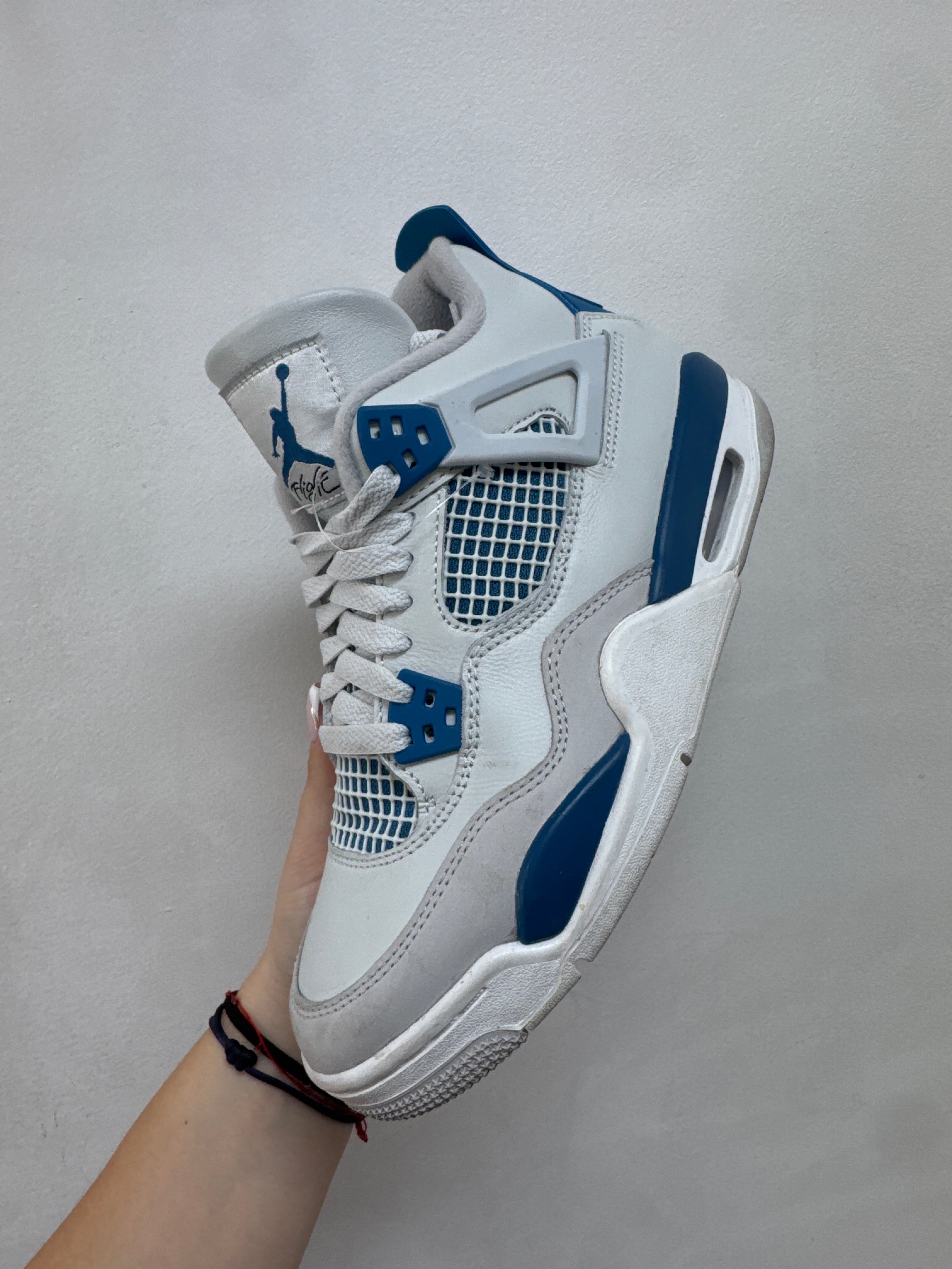 Jordan 4 Military Blue Sneakers
