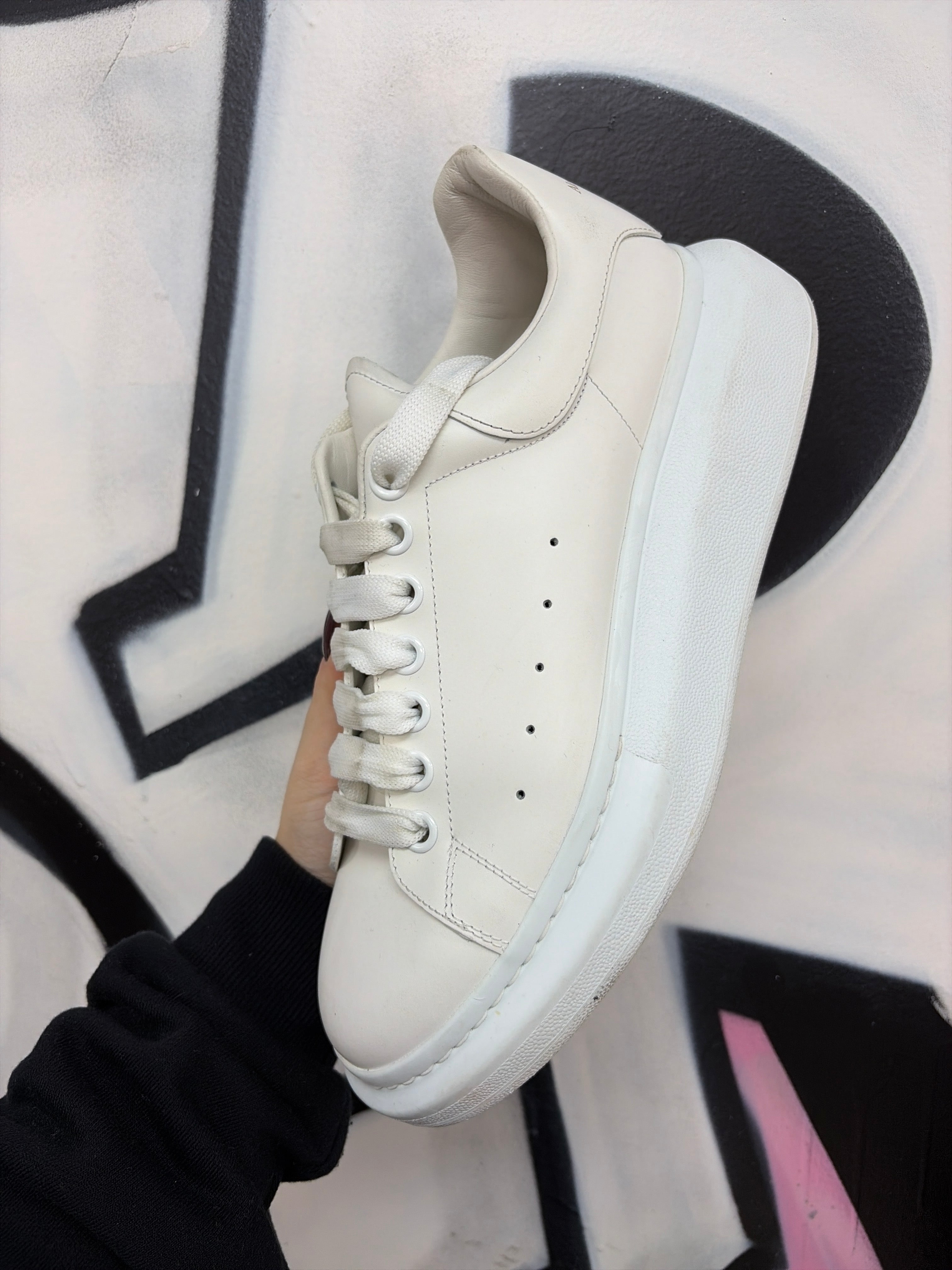 Alexander Mcqueen White Oversized Sneakers Sneakers