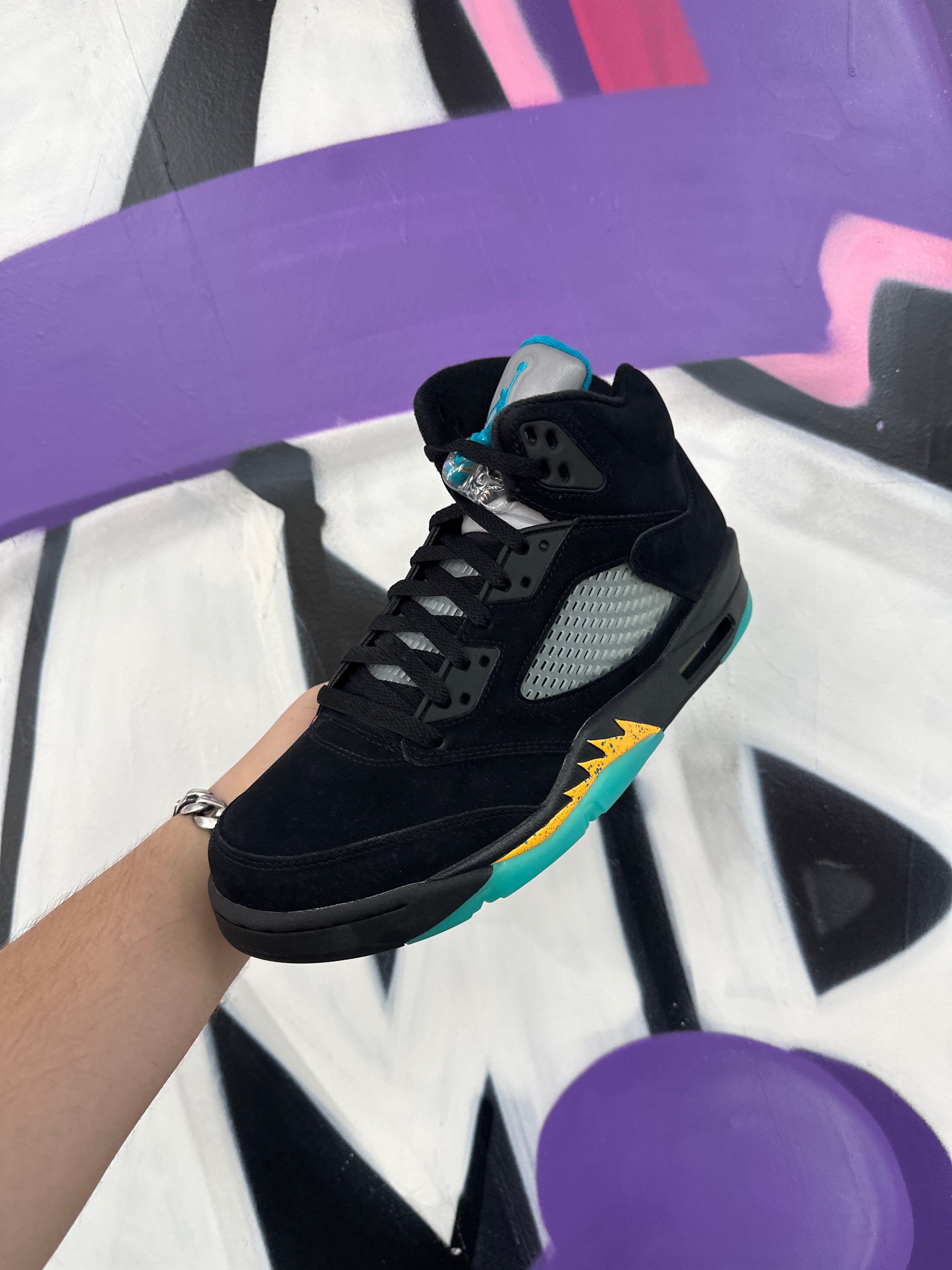 Jordan 5 Aqua New 10 With Box