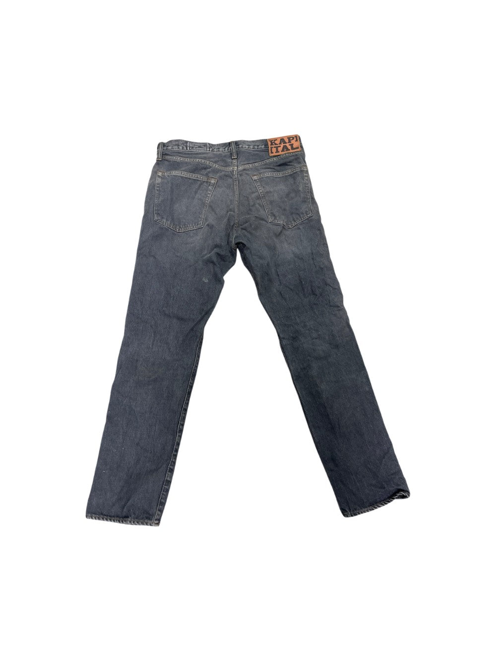 Kapital Gem Studded Grey Jeans