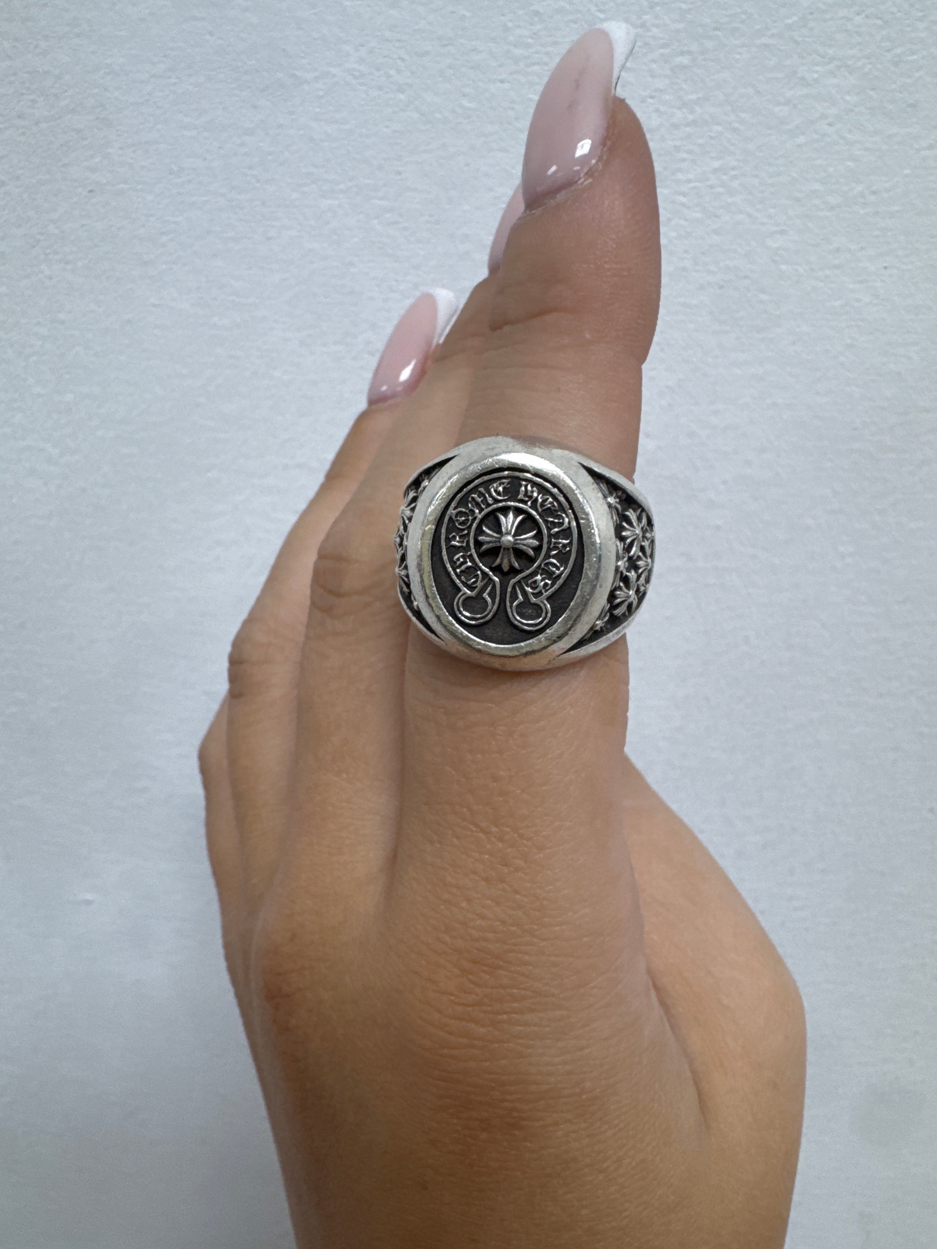 Chrome Hearts Silver Championship (7.5) Ring