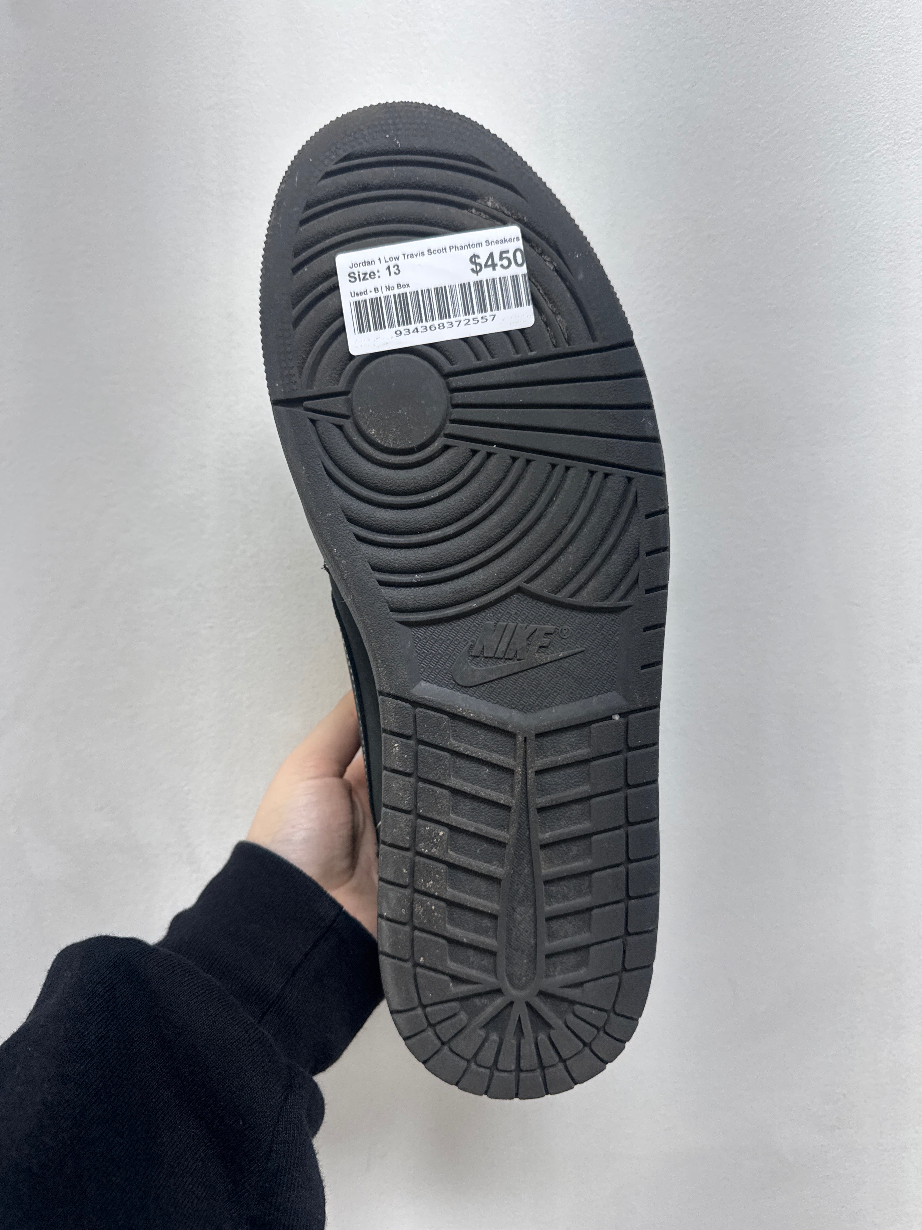 Jordan 1 Low Travis Scott Phantom Sneakers