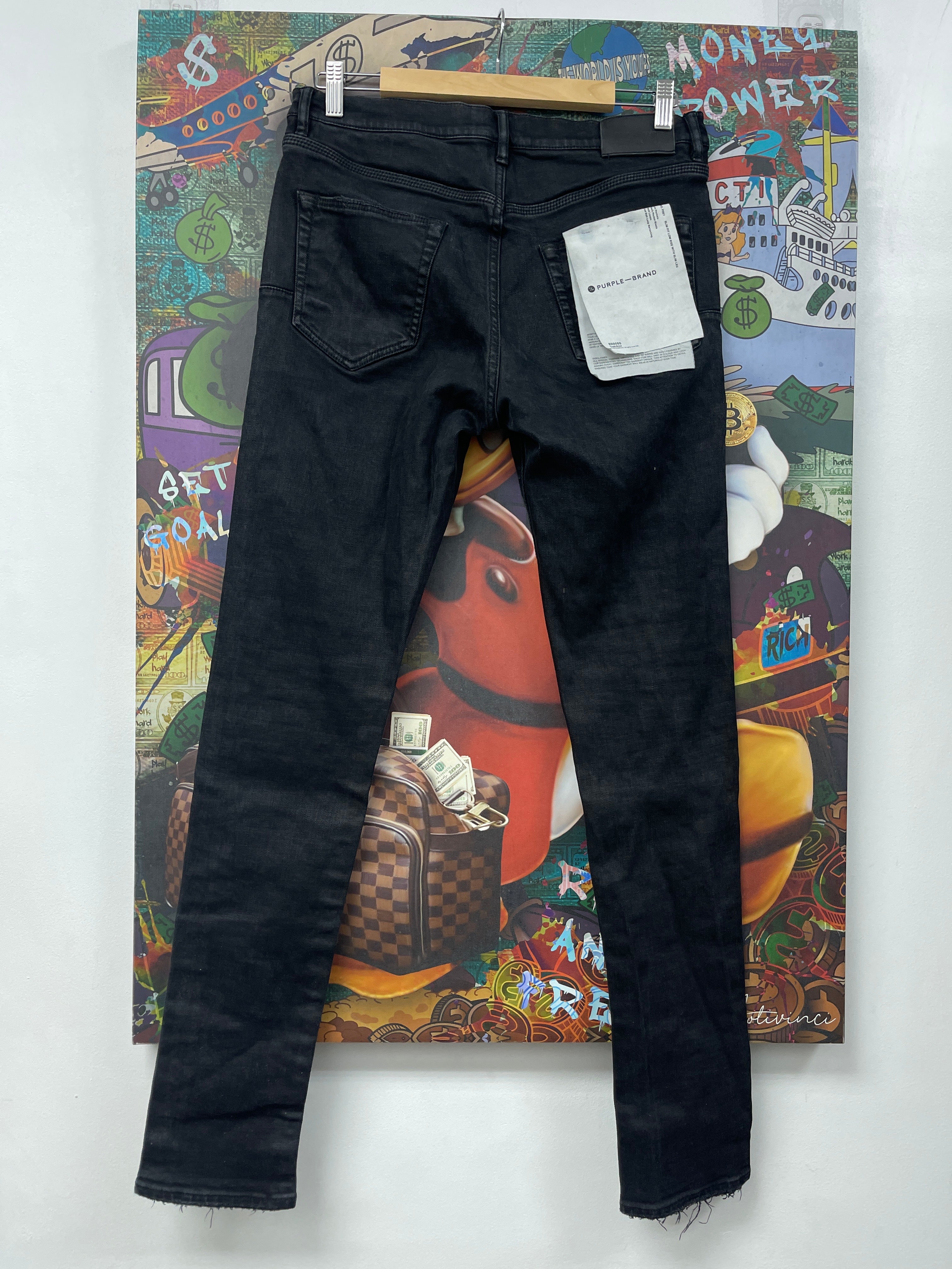 Purple Brand Black Black Jeans