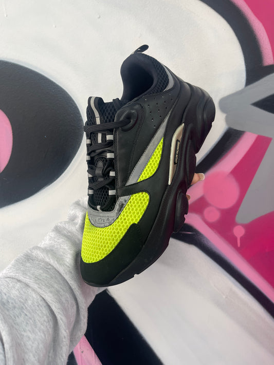 Dior Homme B22 Black Lime Used 42 (US 9) No Box