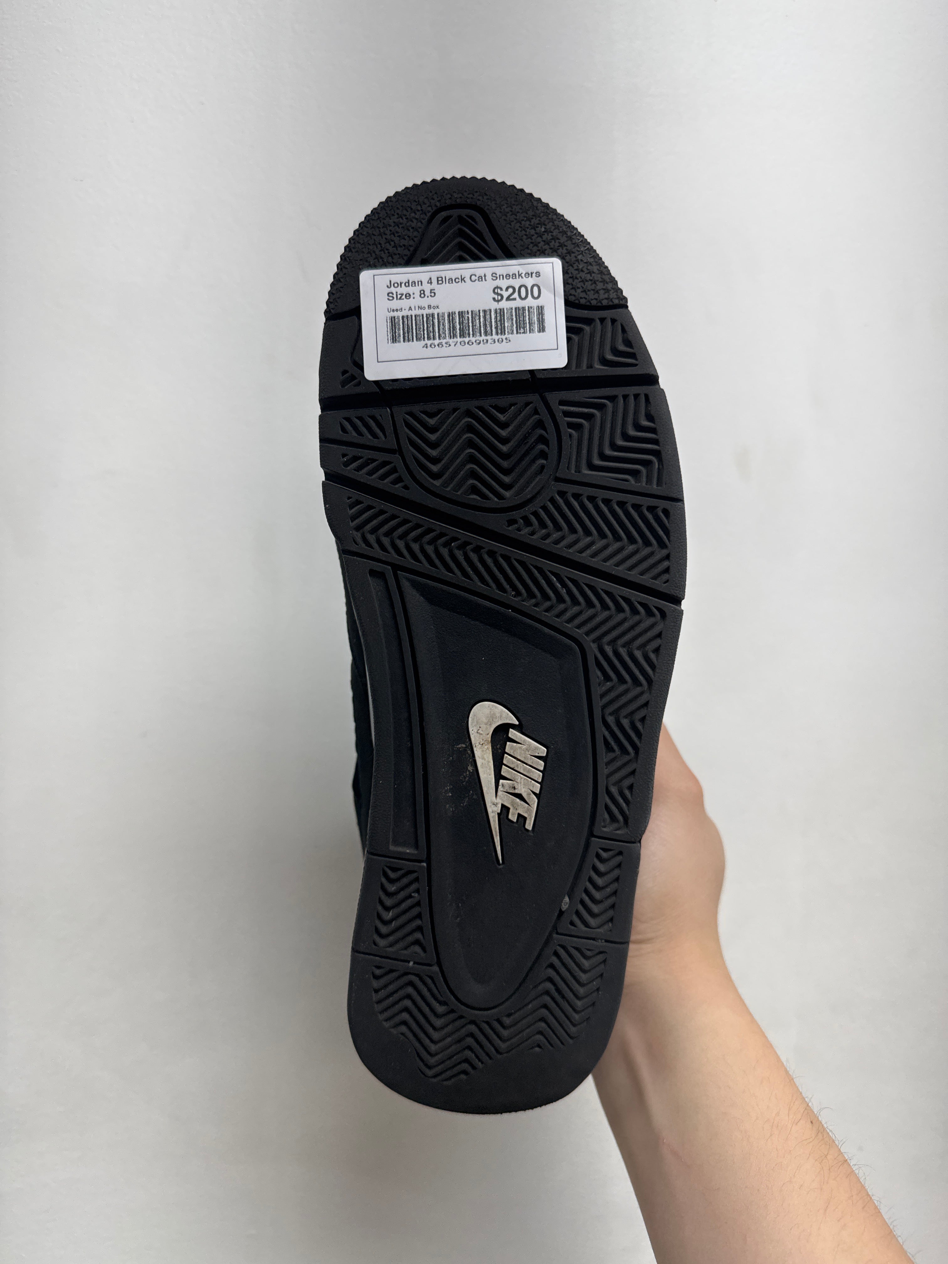 Jordan 4 Black Cat Sneakers