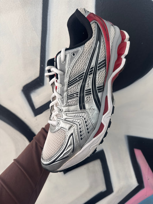 ASICS White Classic Red Sneakers