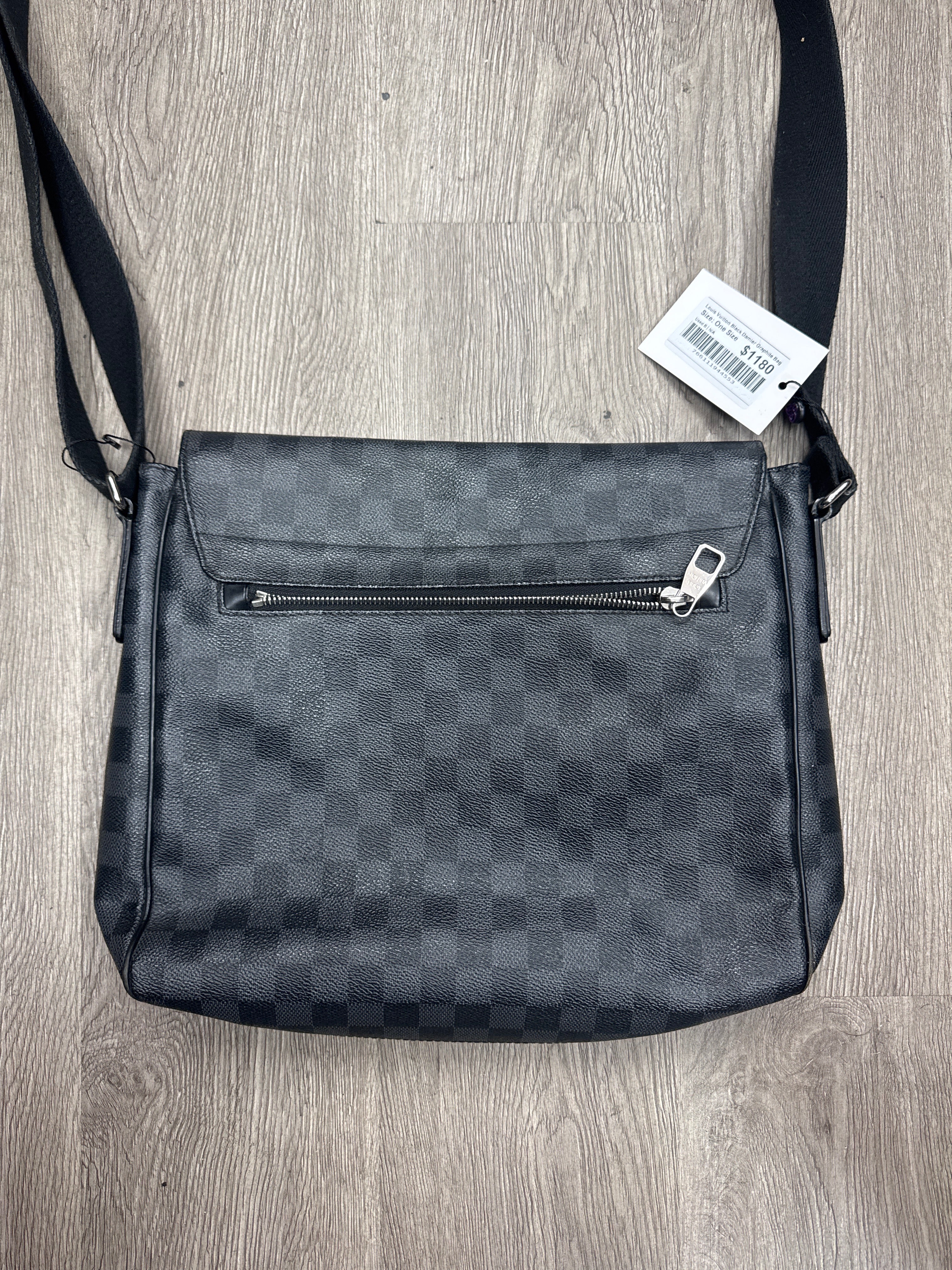 Louis Vuitton Black Damier Graphite Bag