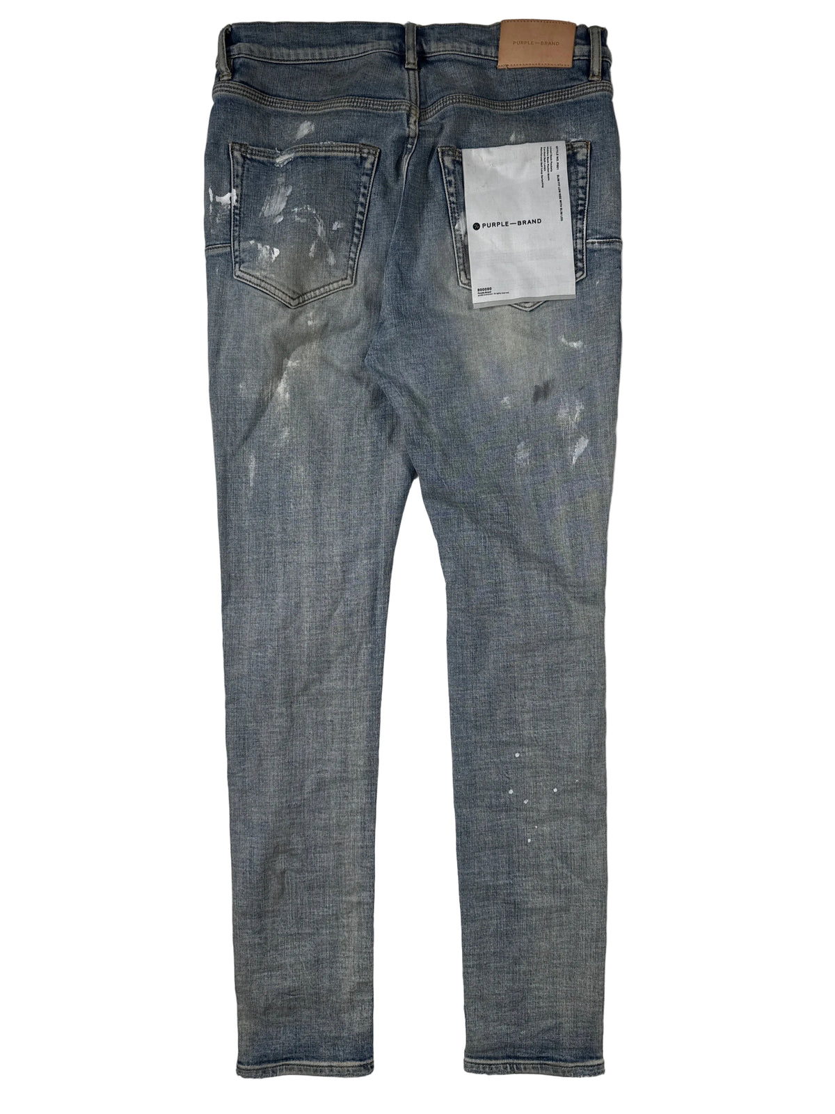 Purple Brand Jeans Light Wash Paint Splatter Used 31 N/A