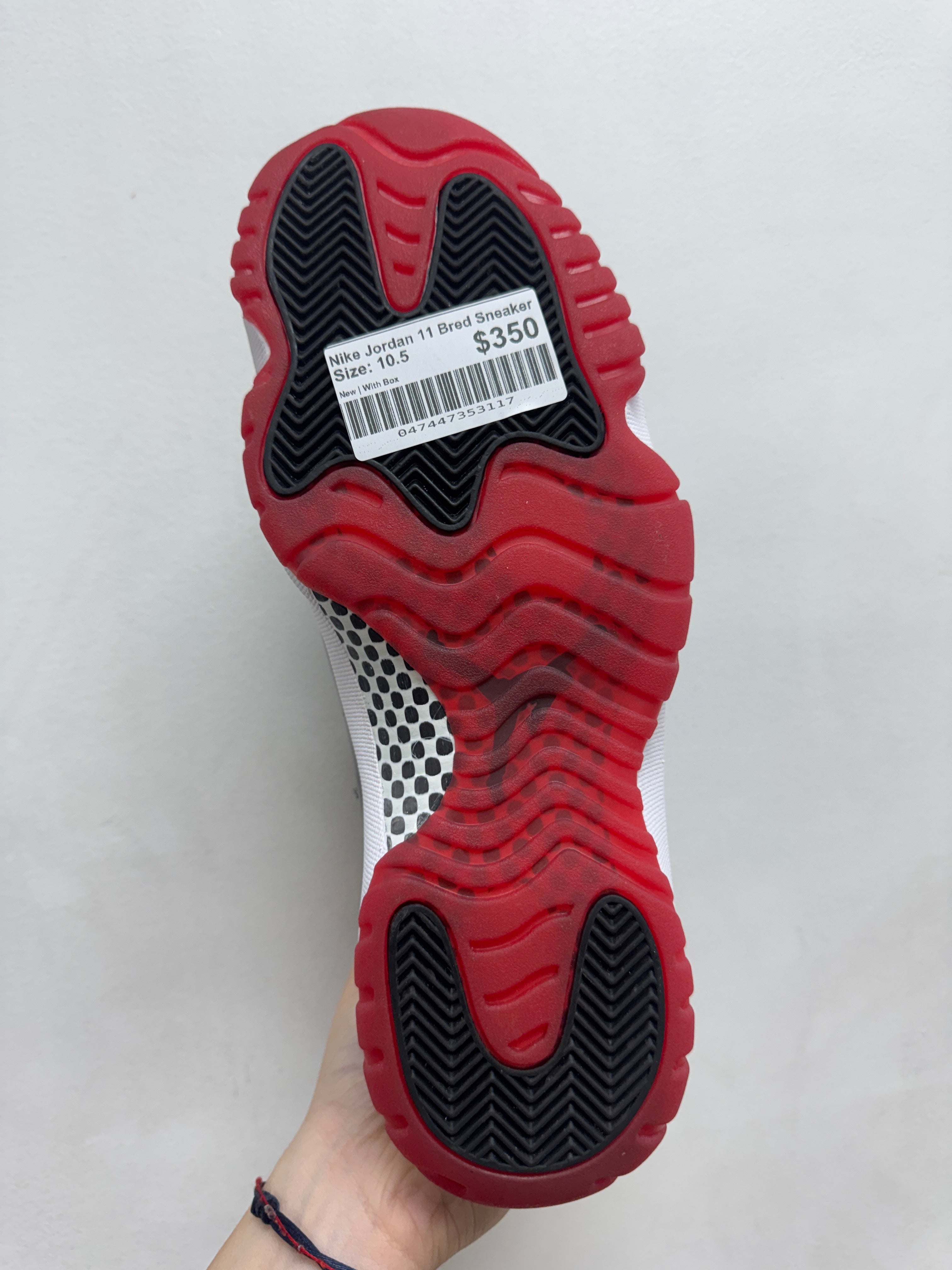 Nike Jordan 11 Bred Sneaker