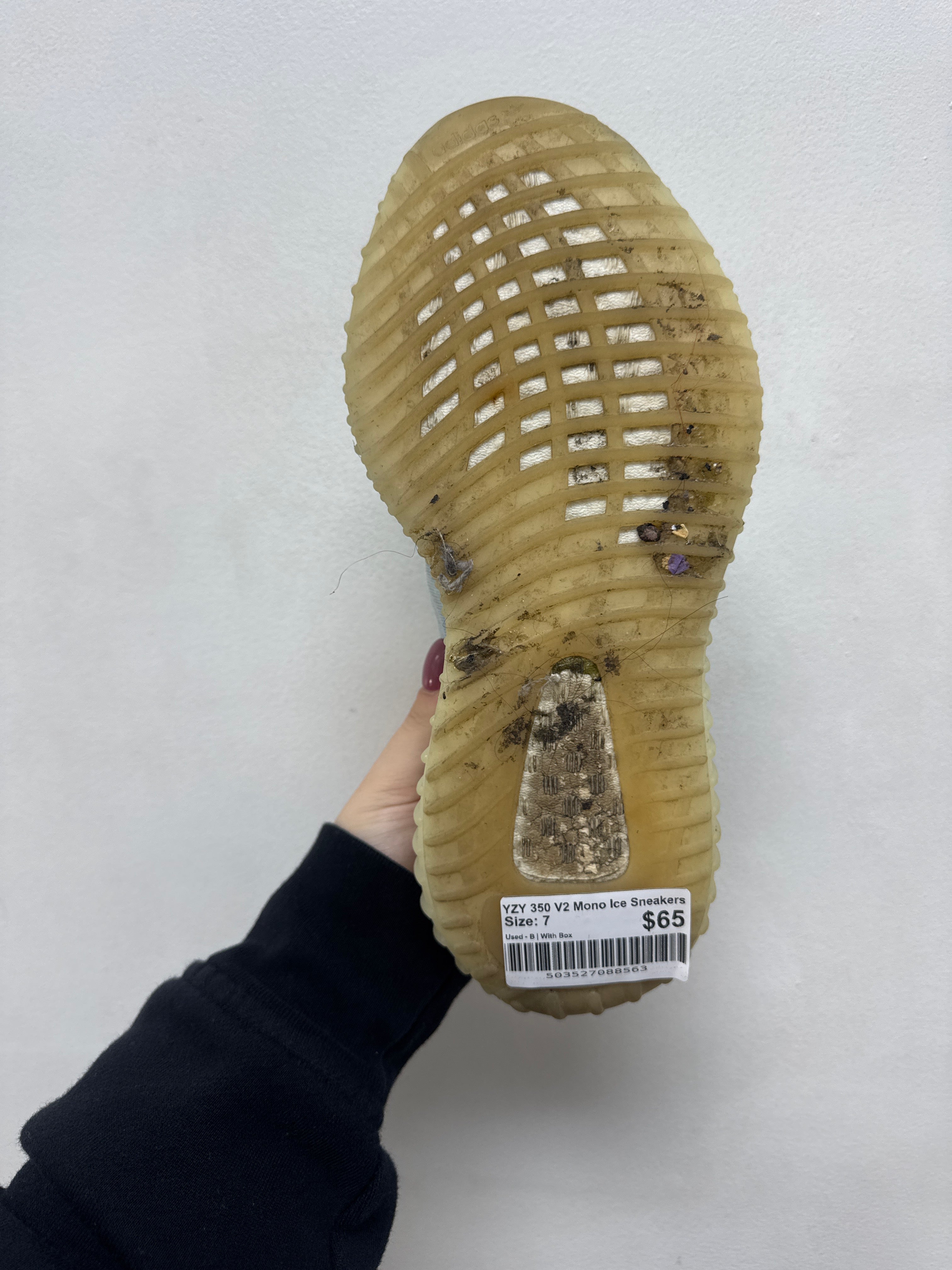 YZY 350 V2 Mono Ice Sneakers