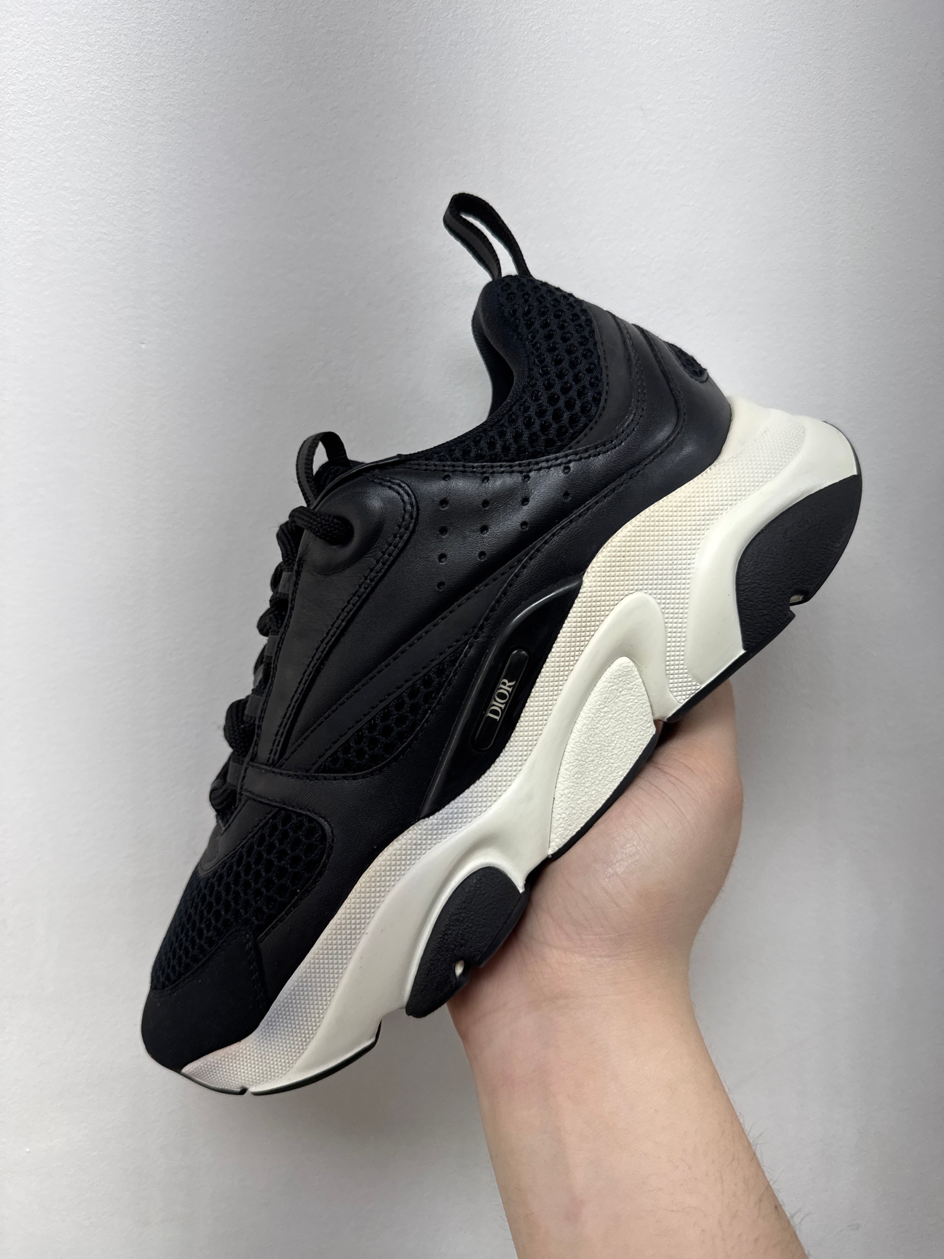 Dior B22 Black White Sneakers