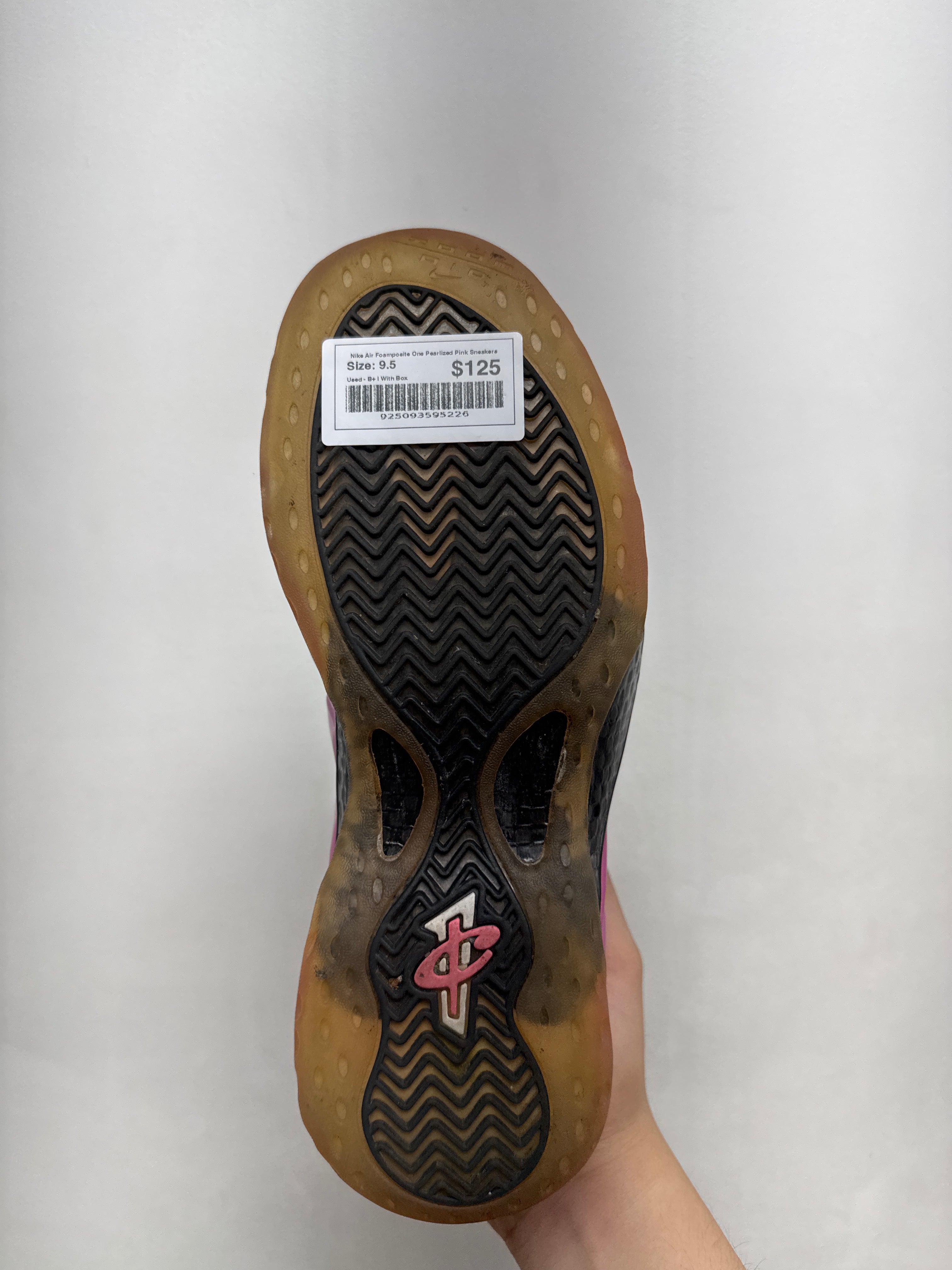 Nike Air Foamposite One Pearlized Pink Sneakers