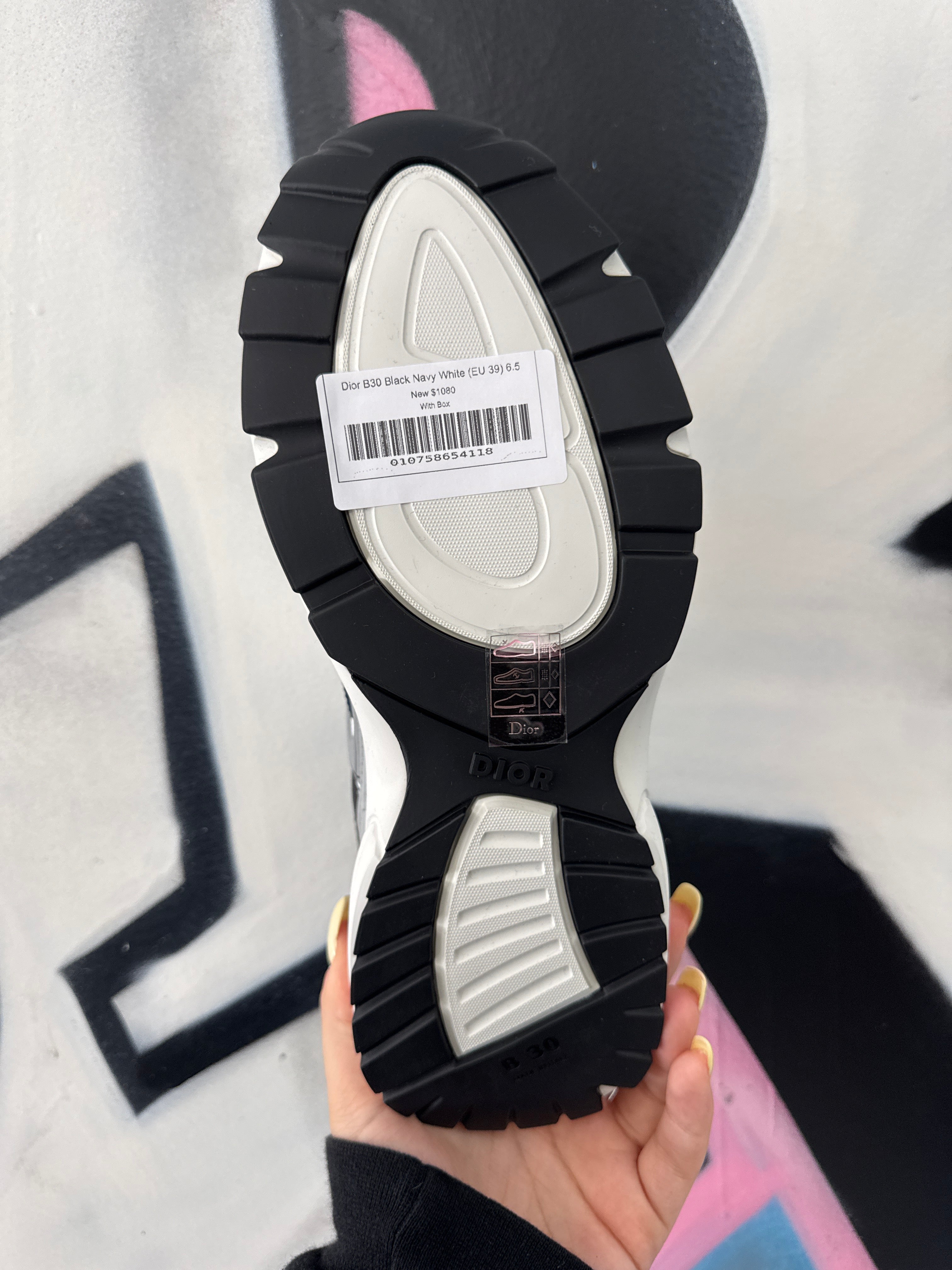 Dior B30 Black Navy White (EU 39) New With Box