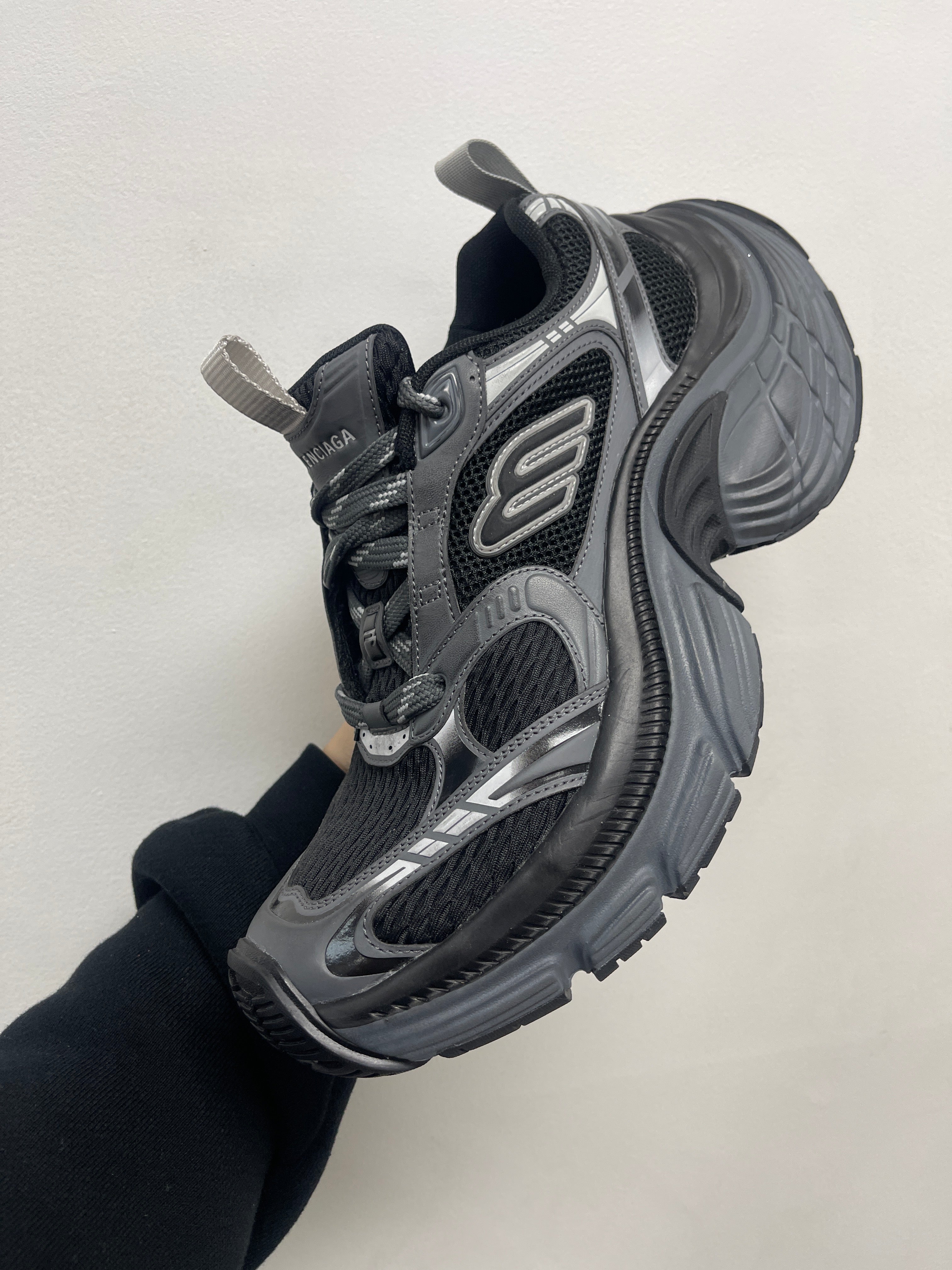 Balenciaga Black Grey 6XL Sneakers