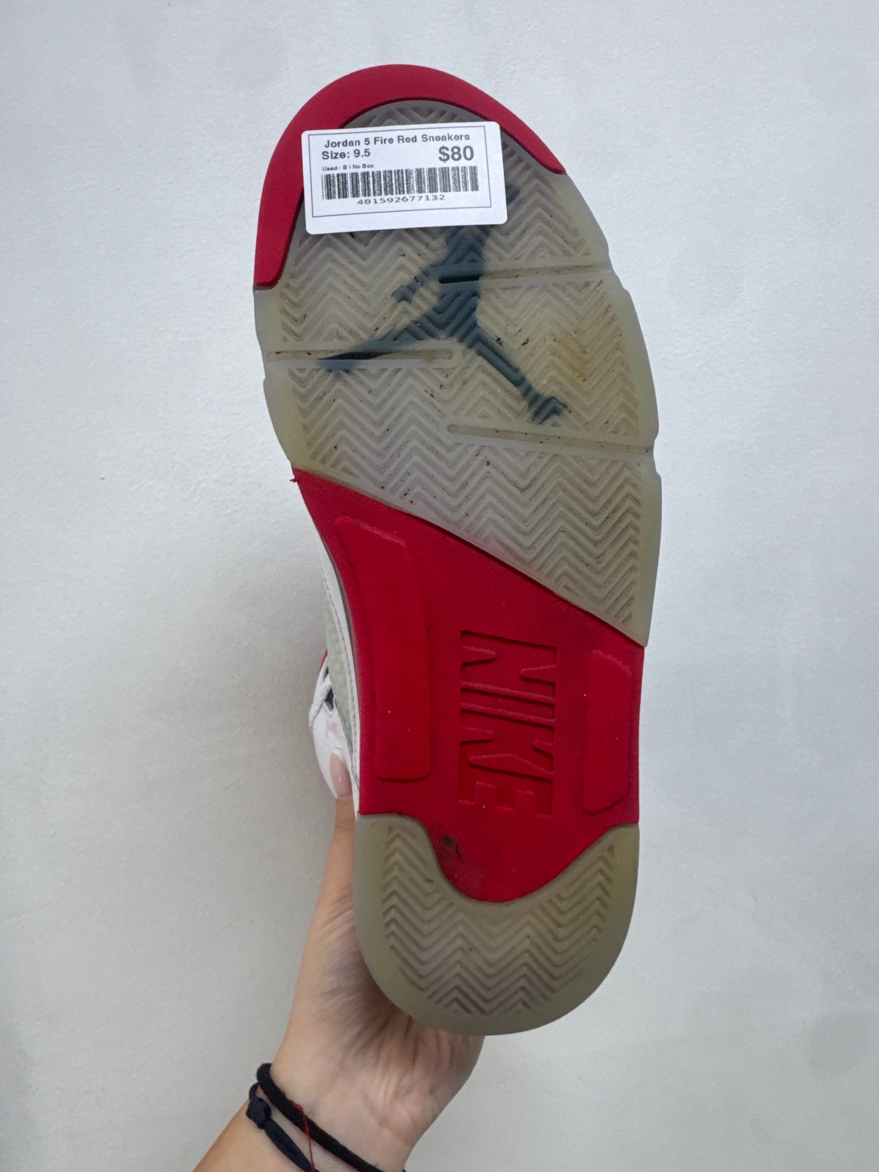 Jordan 5 Fire Red Sneakers