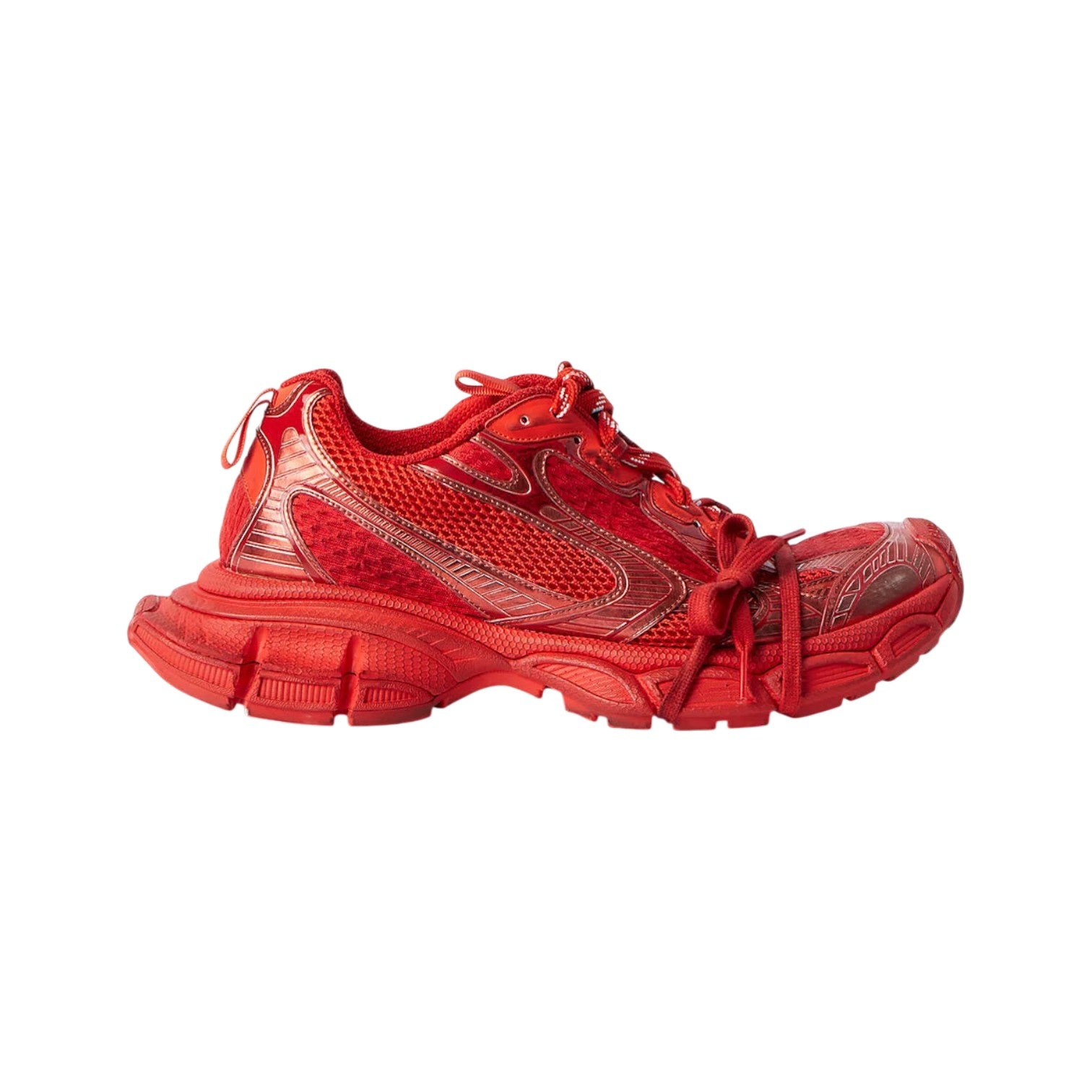 Balenciaga '3XL' Red Sneakers