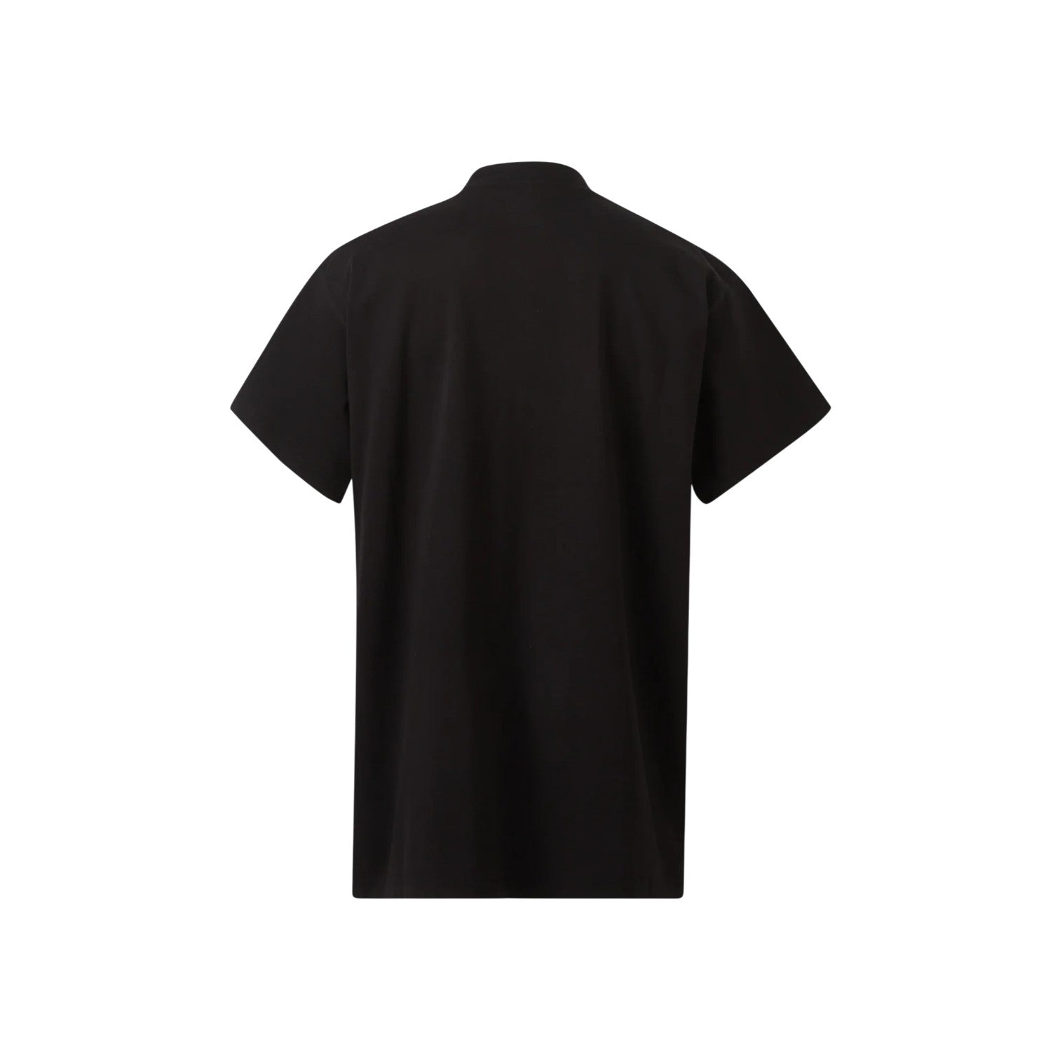 Balenciaga 'Backflip Embroidered Logo' Black Tee