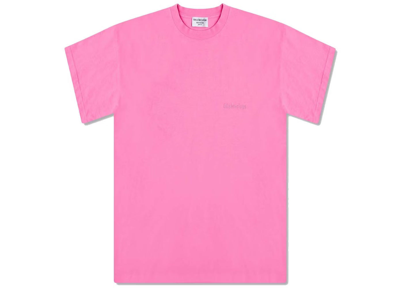 Balenciaga 'Mono Logo' Pink Tee