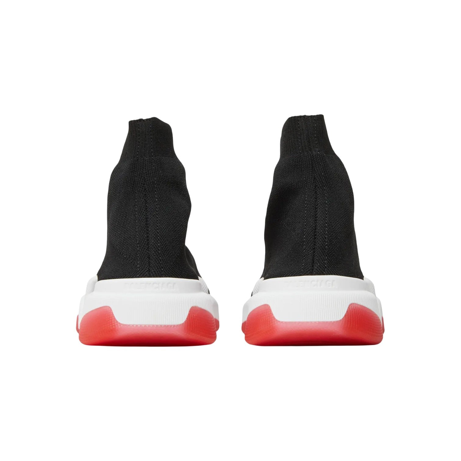 Balenciaga 'Speed 2.0' Black & Red Sneakers