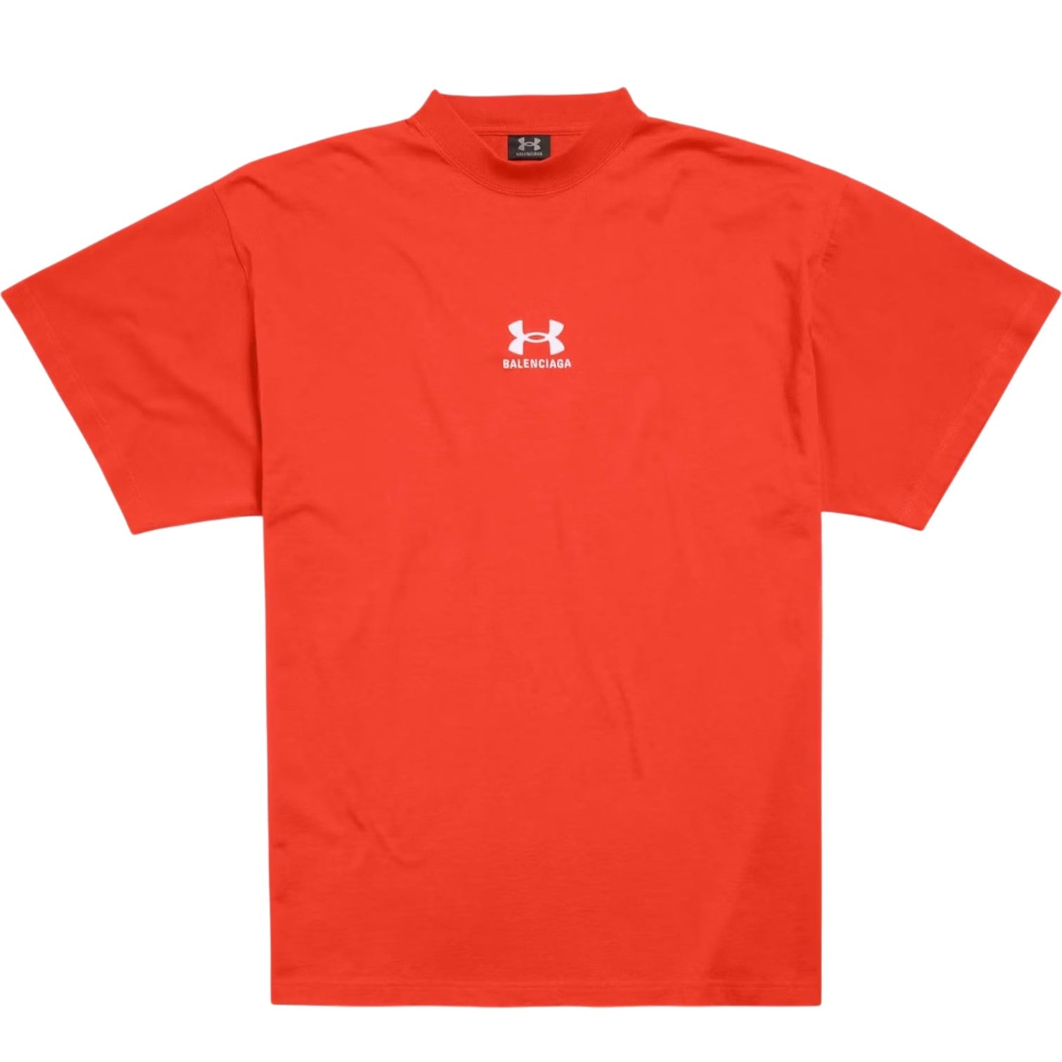 Balenciaga 'Oversized Under Armor' Red Tee