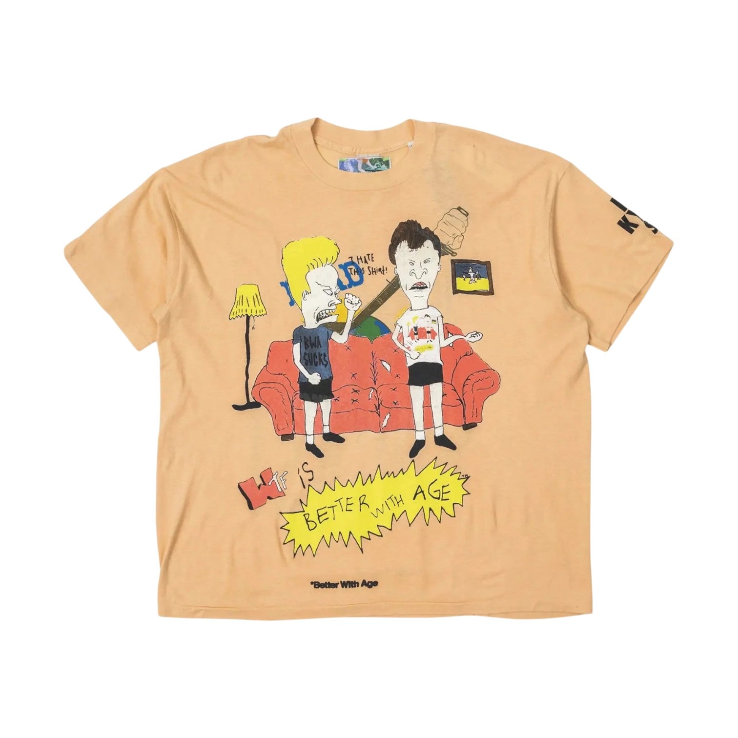 Better With Age 'Dumb' Multicolored Tee