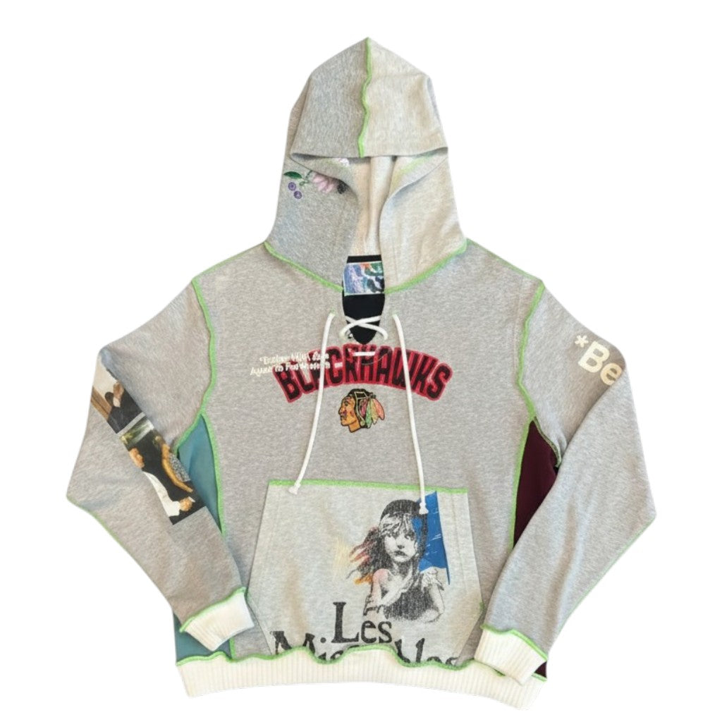 Better With Age 'Hollywood' Heather Grey Zip Up Hoodie