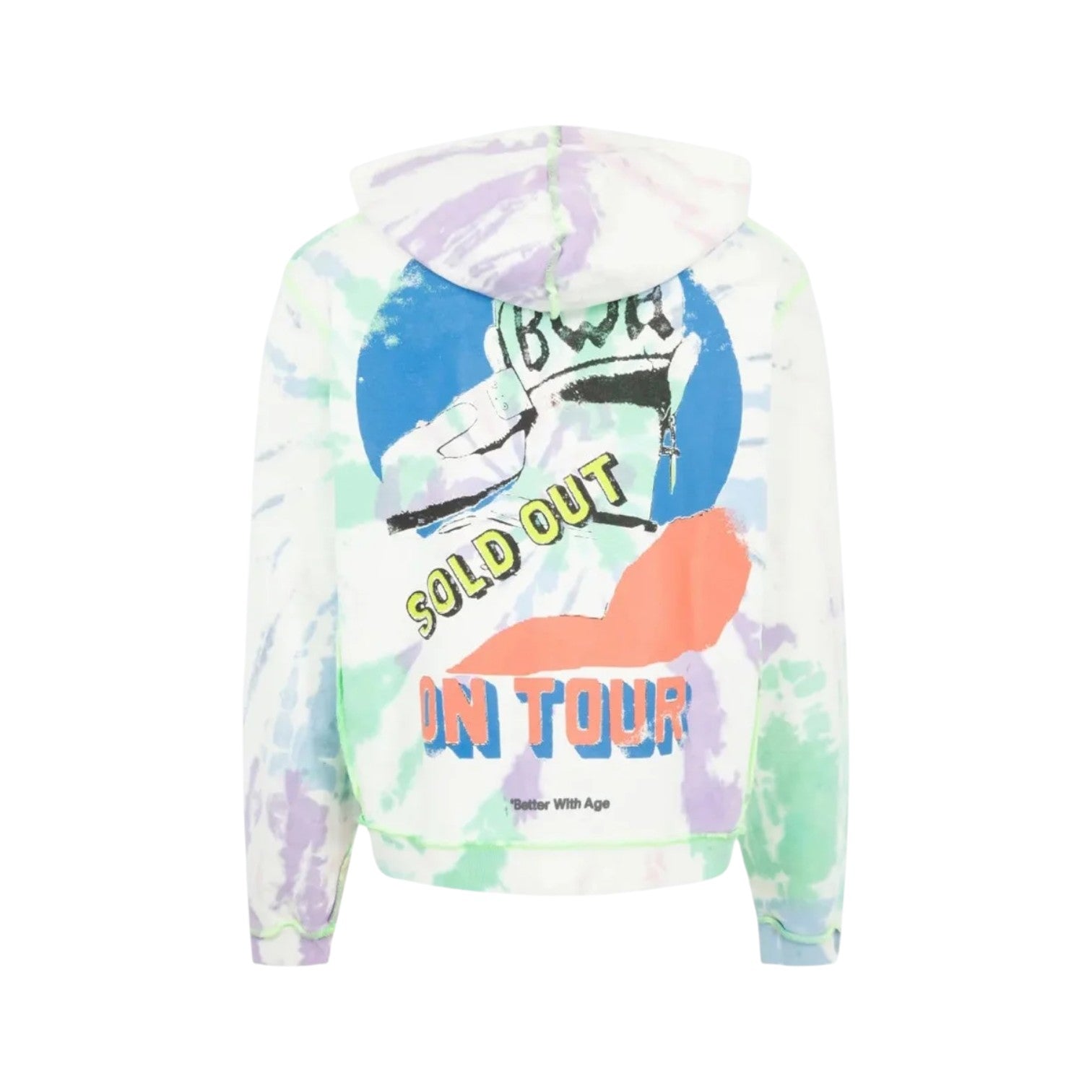 Better With Age 'Insert Tie Dye' Assorted Colors Hoodie
