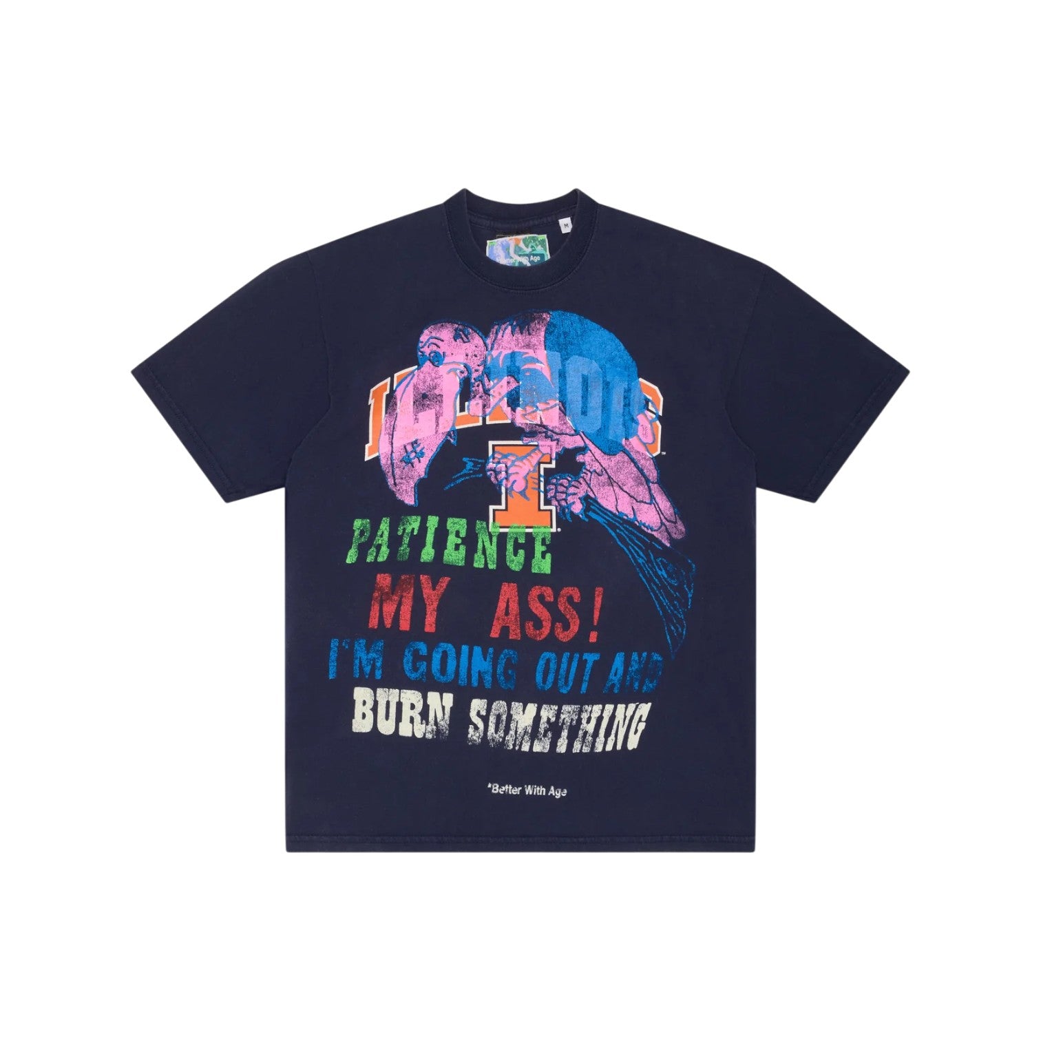 Better With Age 'Junk' Multicolor Tee