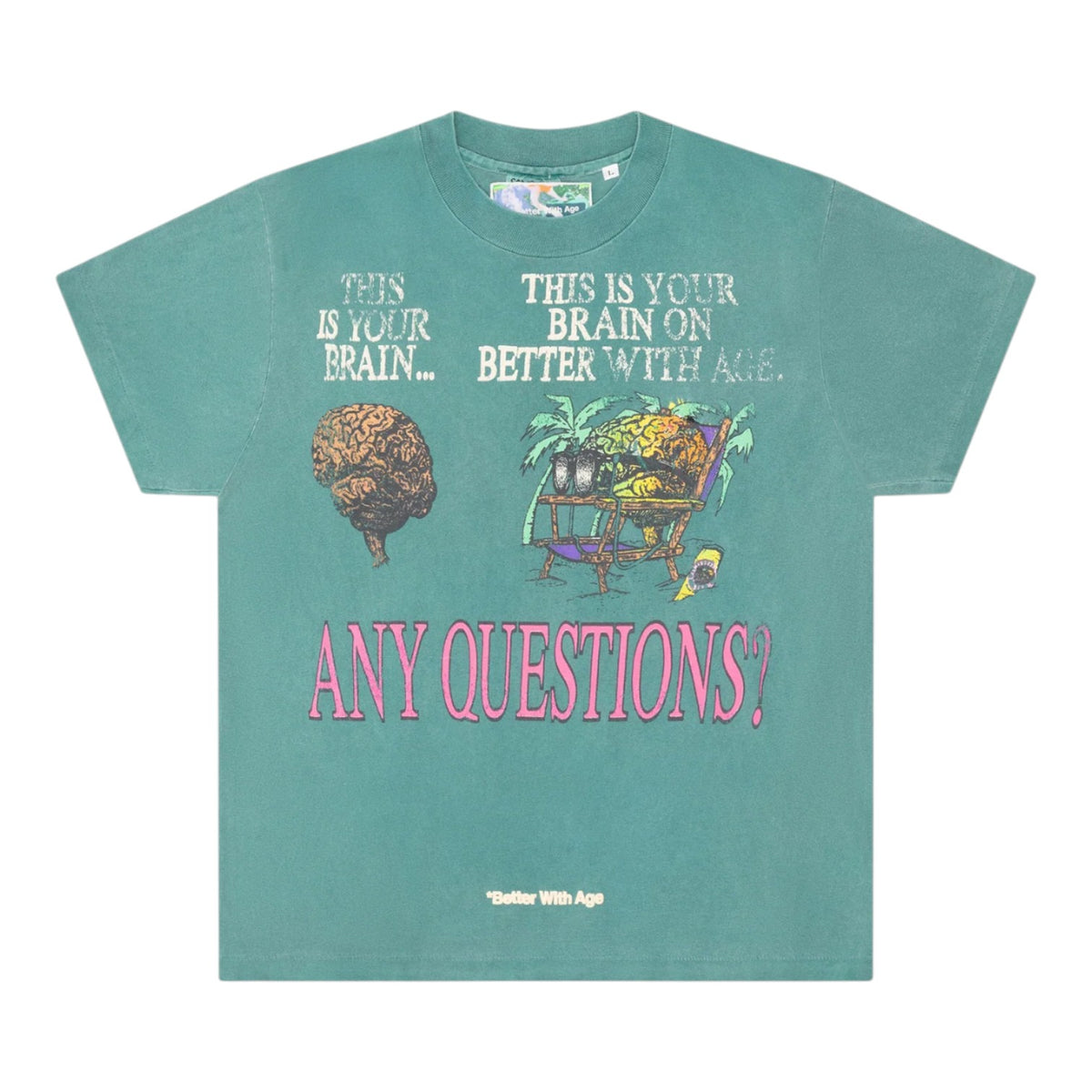 Better With Age 'Mush' Multicolor Tee