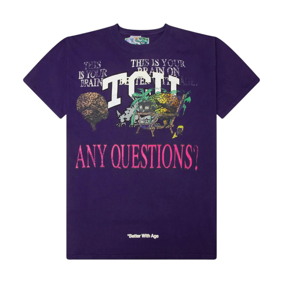 Better With Age 'Mush' Multicolor Tee