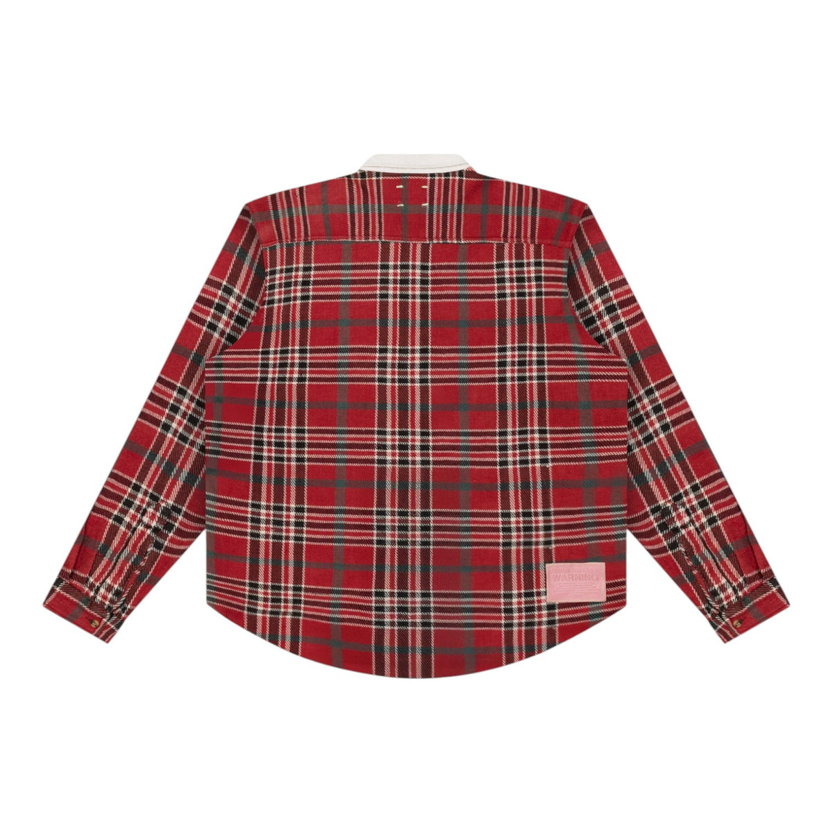 Better With Age 'Oxford Flannel' White & Red Button Down Shirt