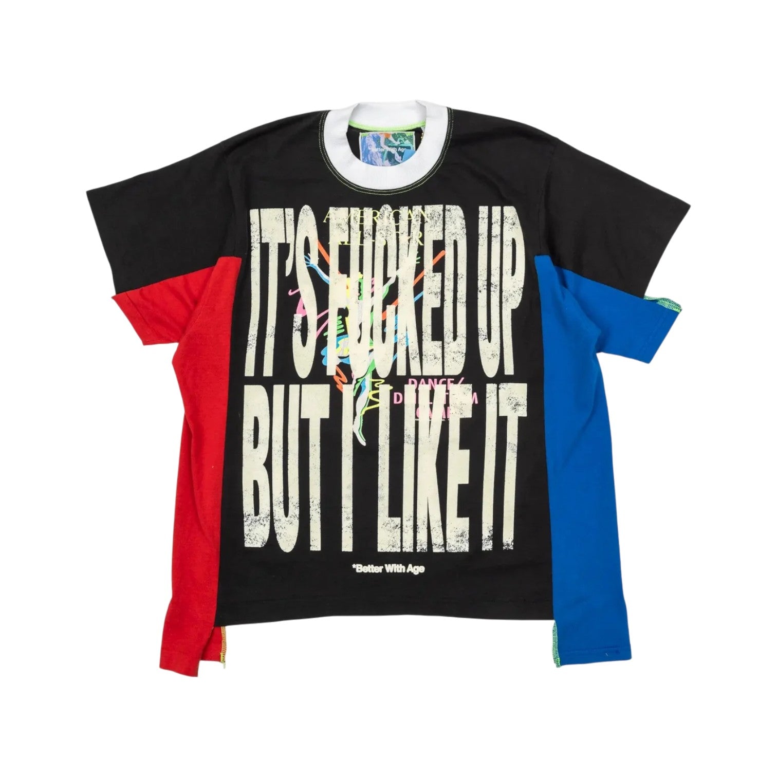 Better With Age 'Poison 3 Panel' Multicolor Tee