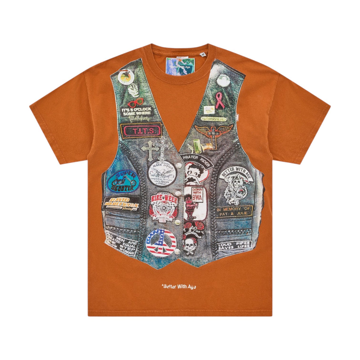 Better With Age 'Roadie' Multicolor Tee