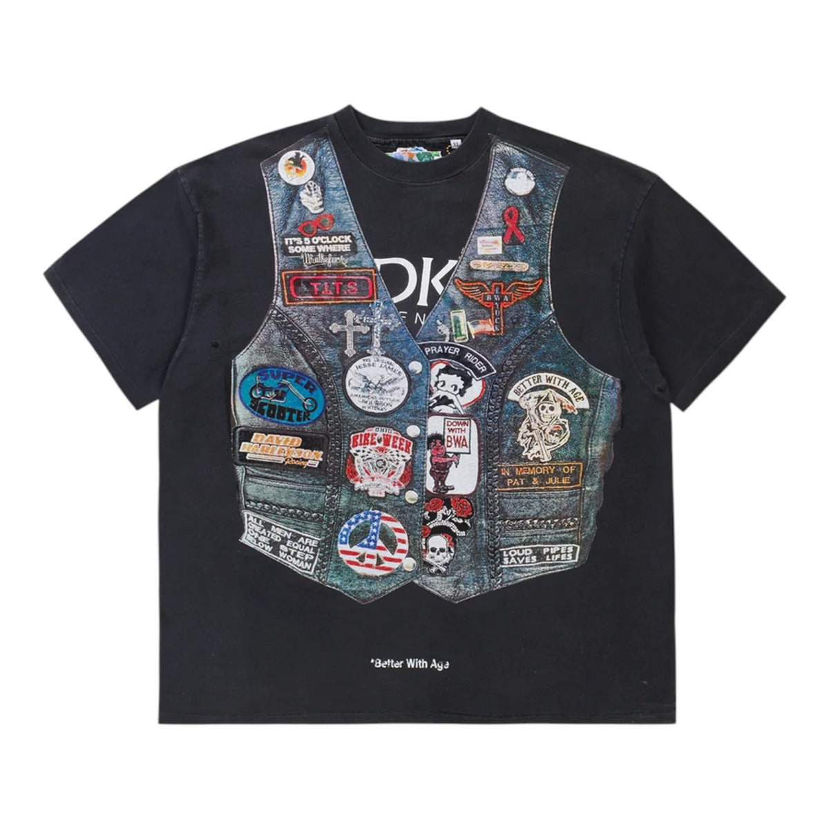 Better With Age 'Roadie' Multicolor Tee