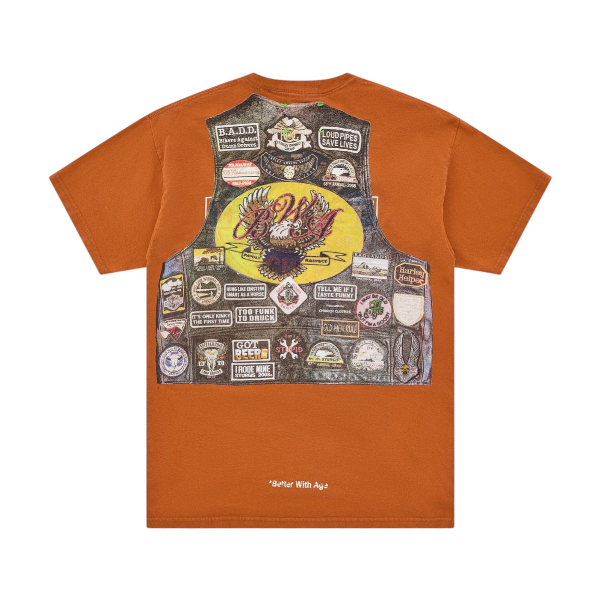 Better With Age 'Roadie' Multicolor Tee
