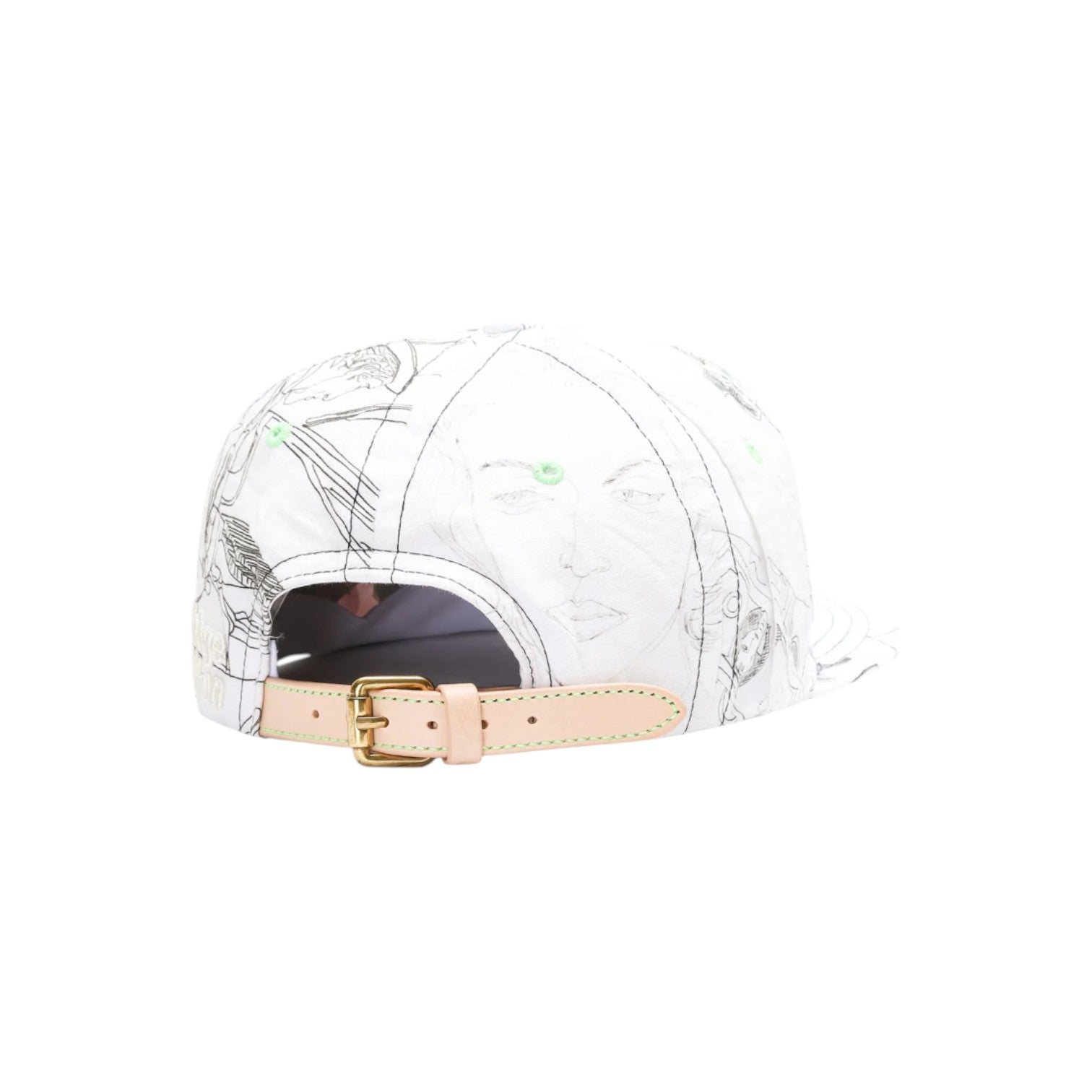 Better With Age 'Tabloid Button Down Reconstructed' White Hat
