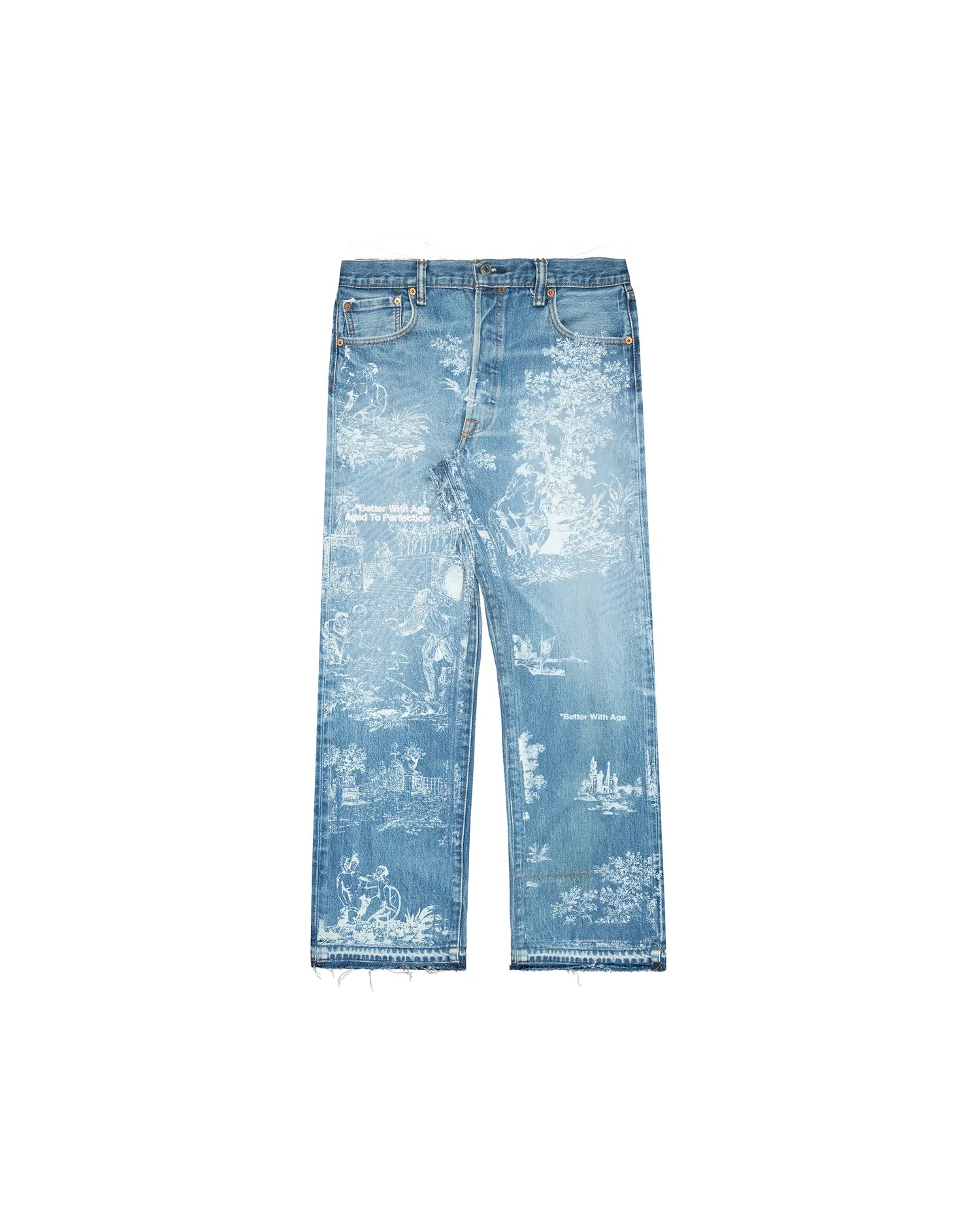 Better With Age 'Teresa Denim' Light Wash Jeans